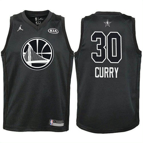 2018 All-Star Warriors Youth Stephen Curry #30 Black Jersey - Friend Lounge Store - Shop for All Things Jerseys Sports - PersonalJerseys