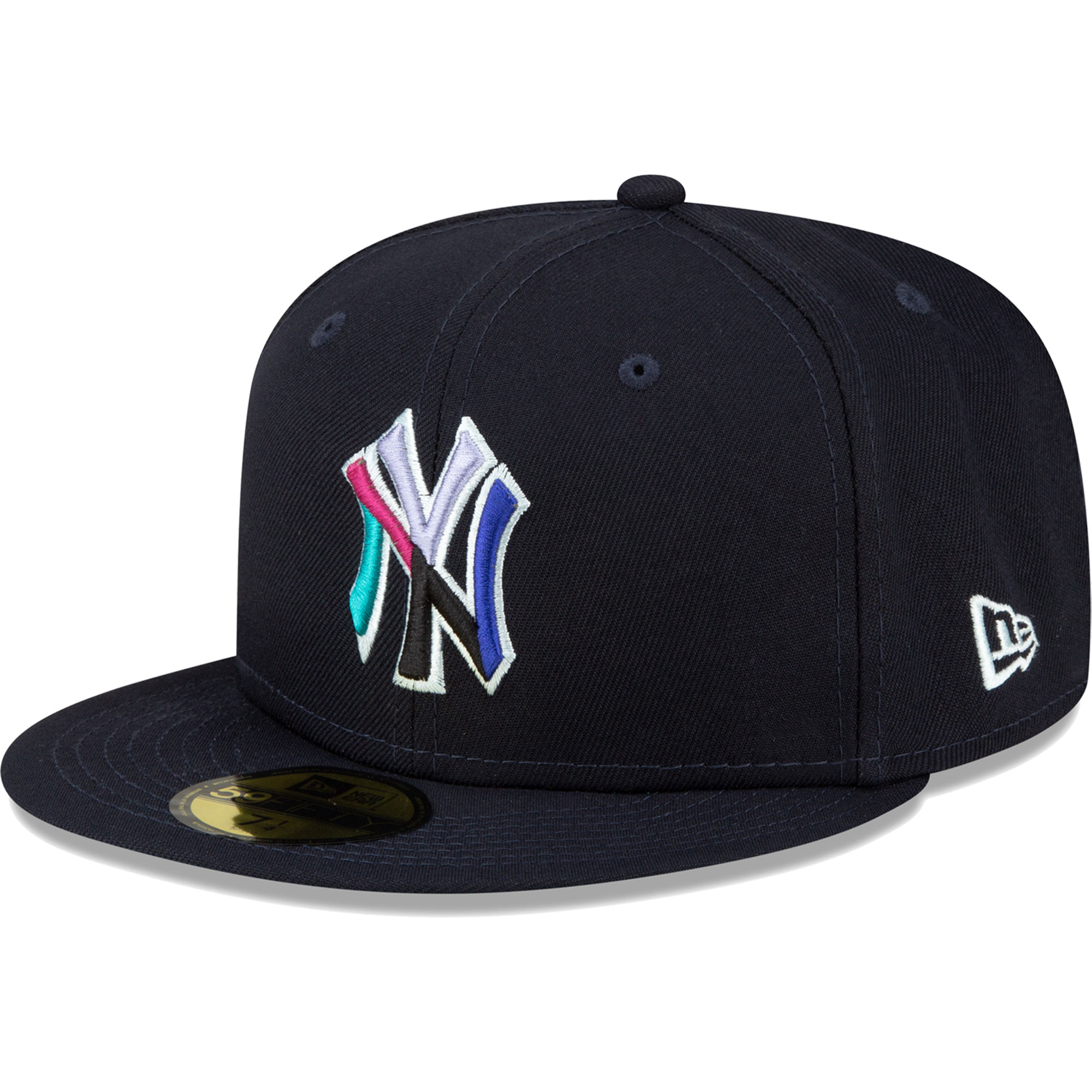 New York Yankees New Era 1996 World Series Polar Lights 59FIFTY Fitted Hat - Navy - PersonalJerseys