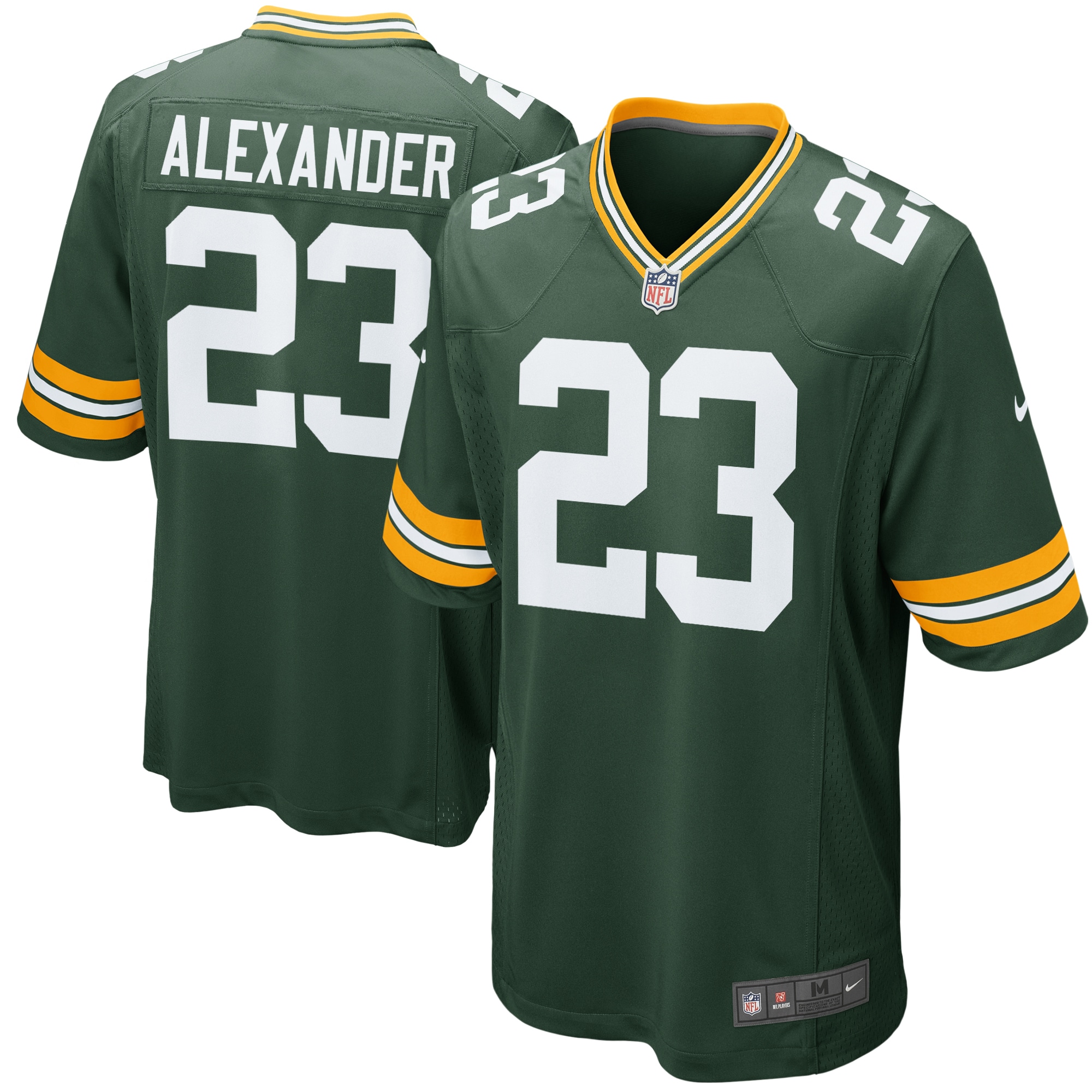 Jaire Alexander Green Bay Packers Nike Game Player Jersey - Green - PersonalJerseys