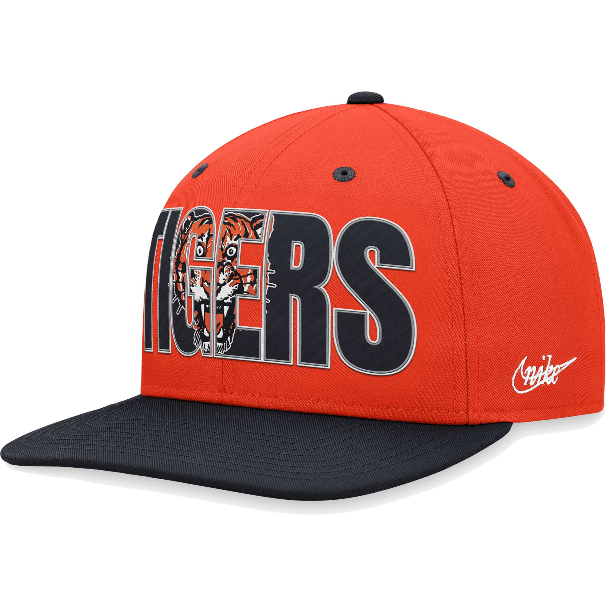 Detroit Tigers Nike Cooperstown Collection Pro Snapback Hat - Orange - PersonalJerseys
