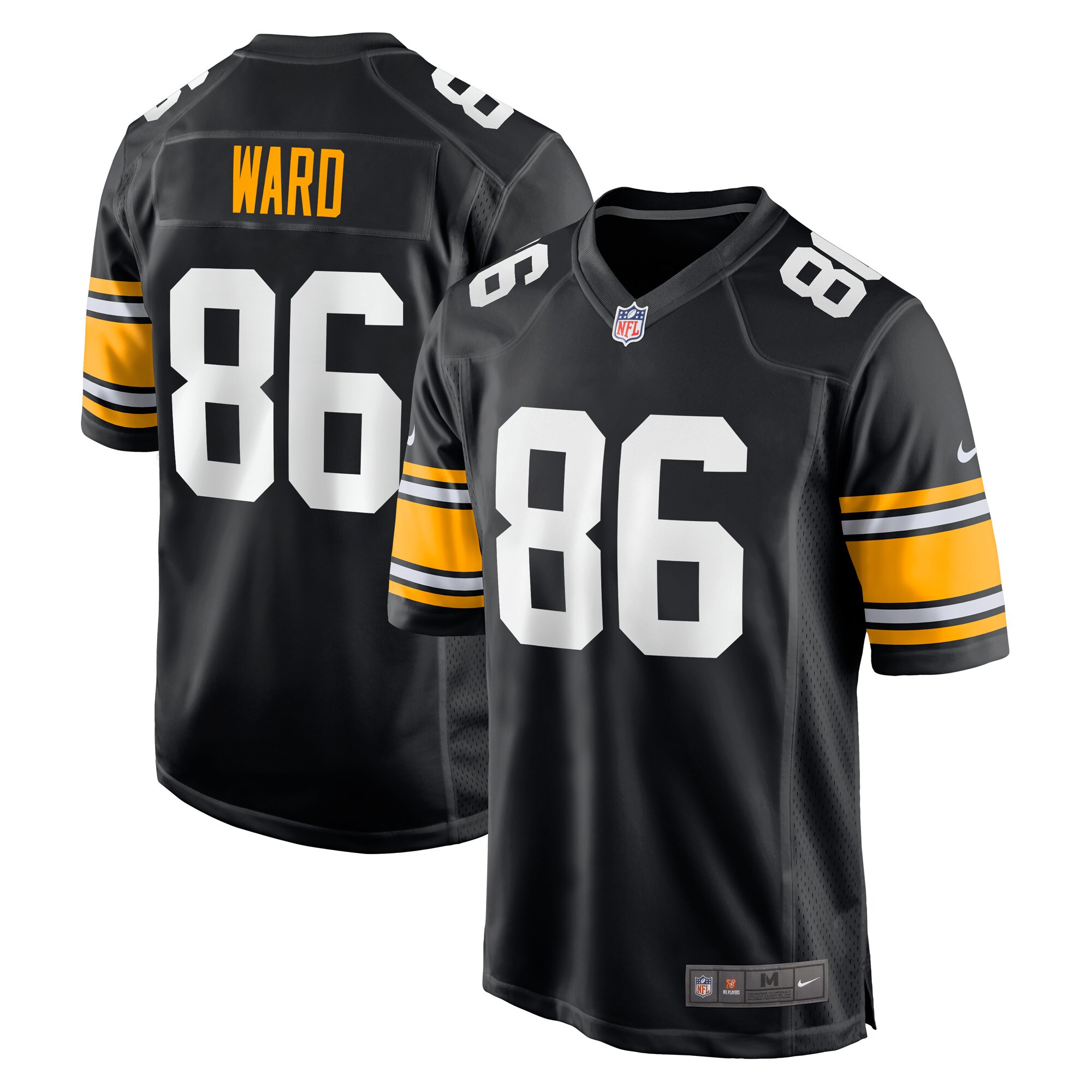 Hines Ward Pittsburgh Steelers Nike Retired Player Jersey - Black - PersonalJerseys