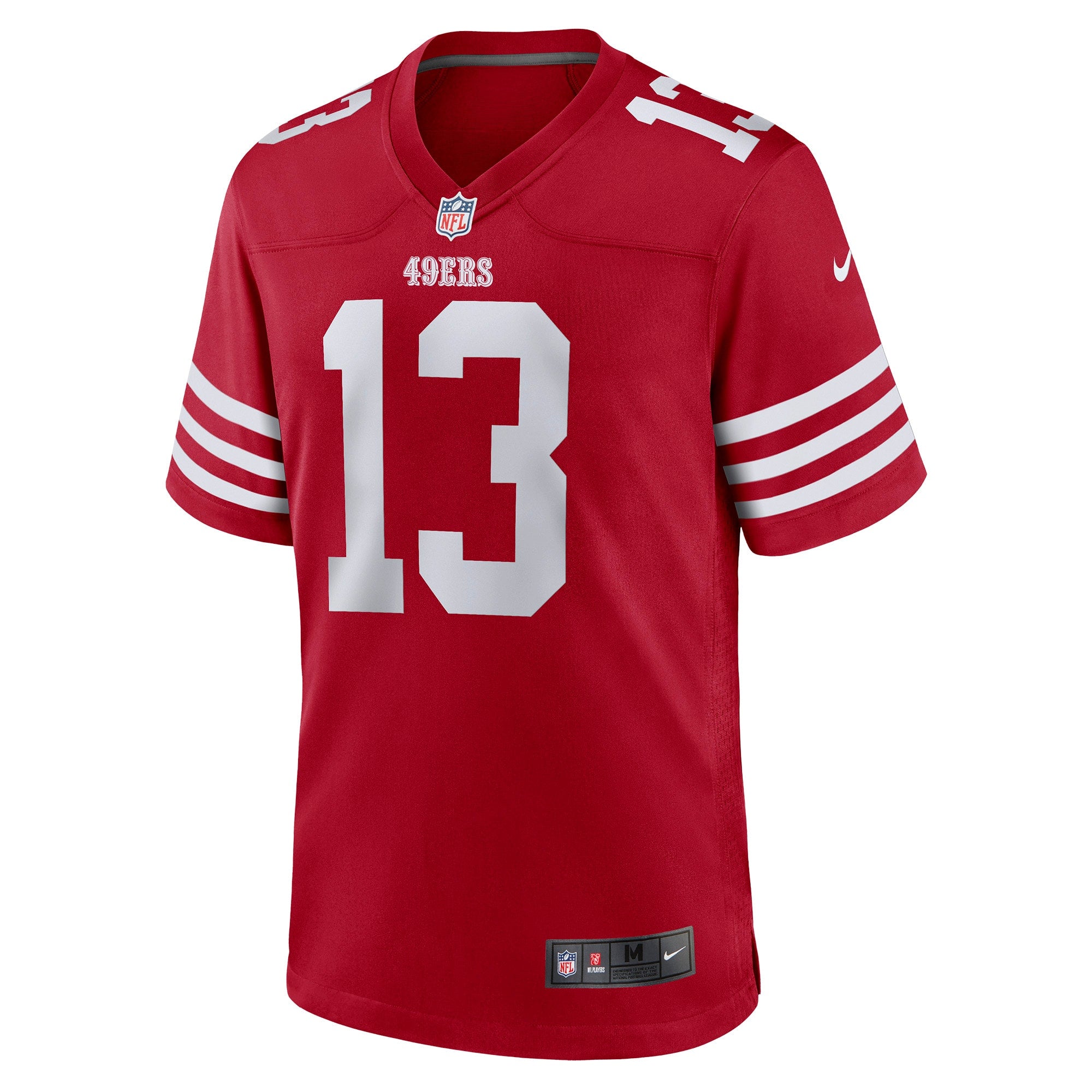 Men's Nike Brock Purdy Scarlet San Francisco 49ers Game Player Jersey - PersonalJerseys