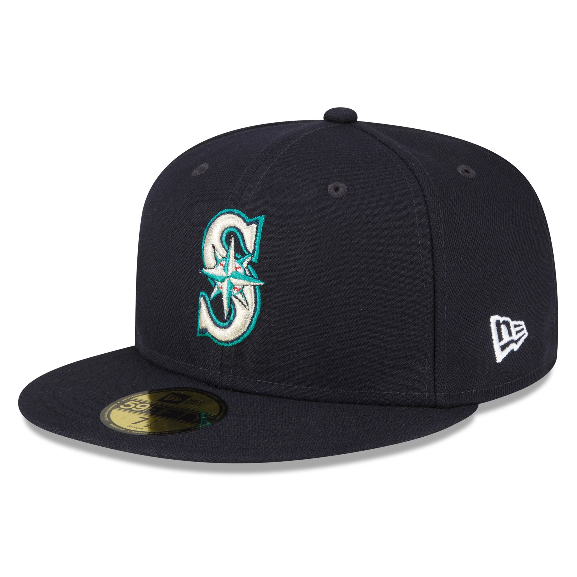 Seattle Mariners New Era Authentic Collection Replica 59FIFTY Fitted Hat - Navy - PersonalJerseys