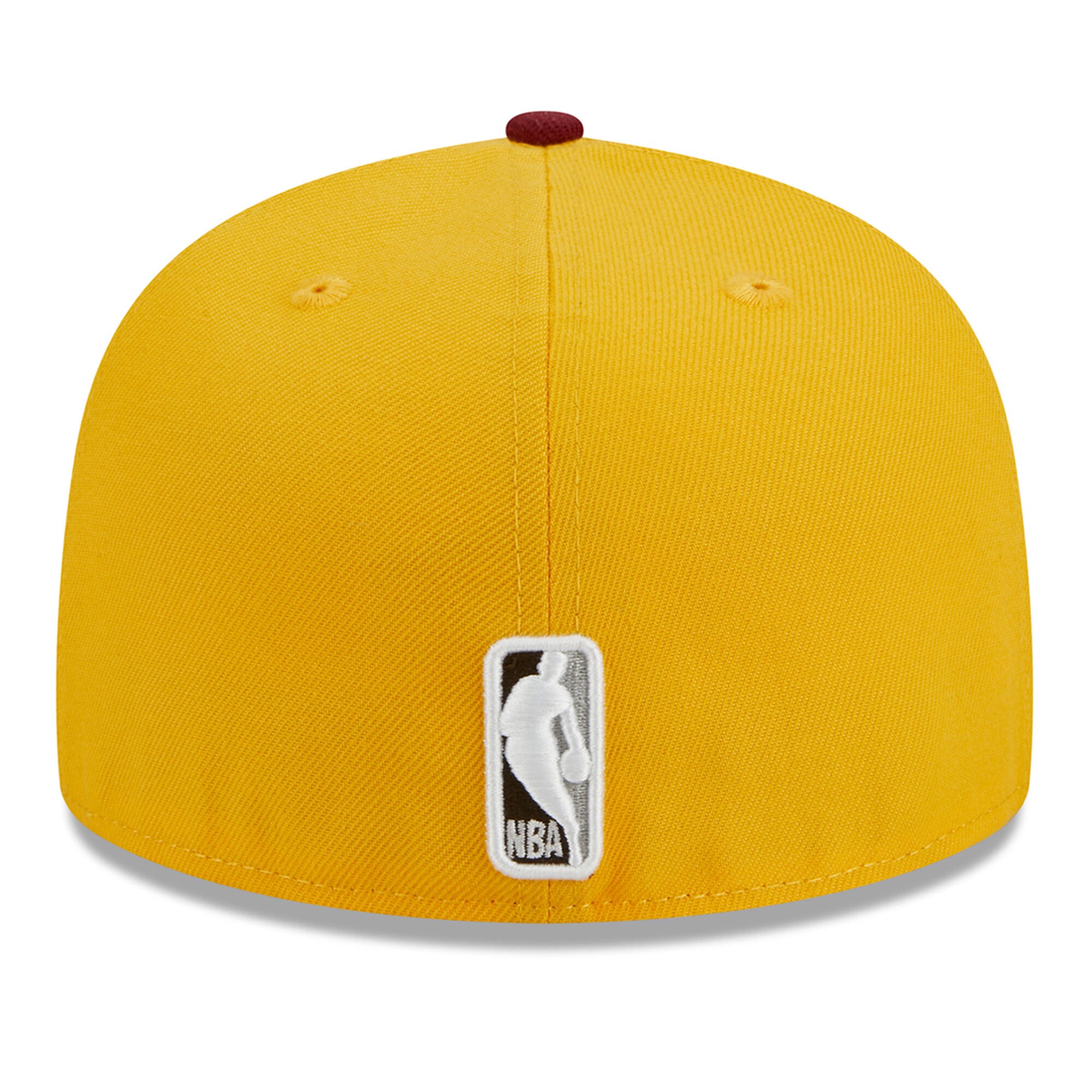 Chicago Bulls New Era Fall Leaves 2-Tone 59FIFTY Fitted Hat - Yellow/Red - PersonalJerseys