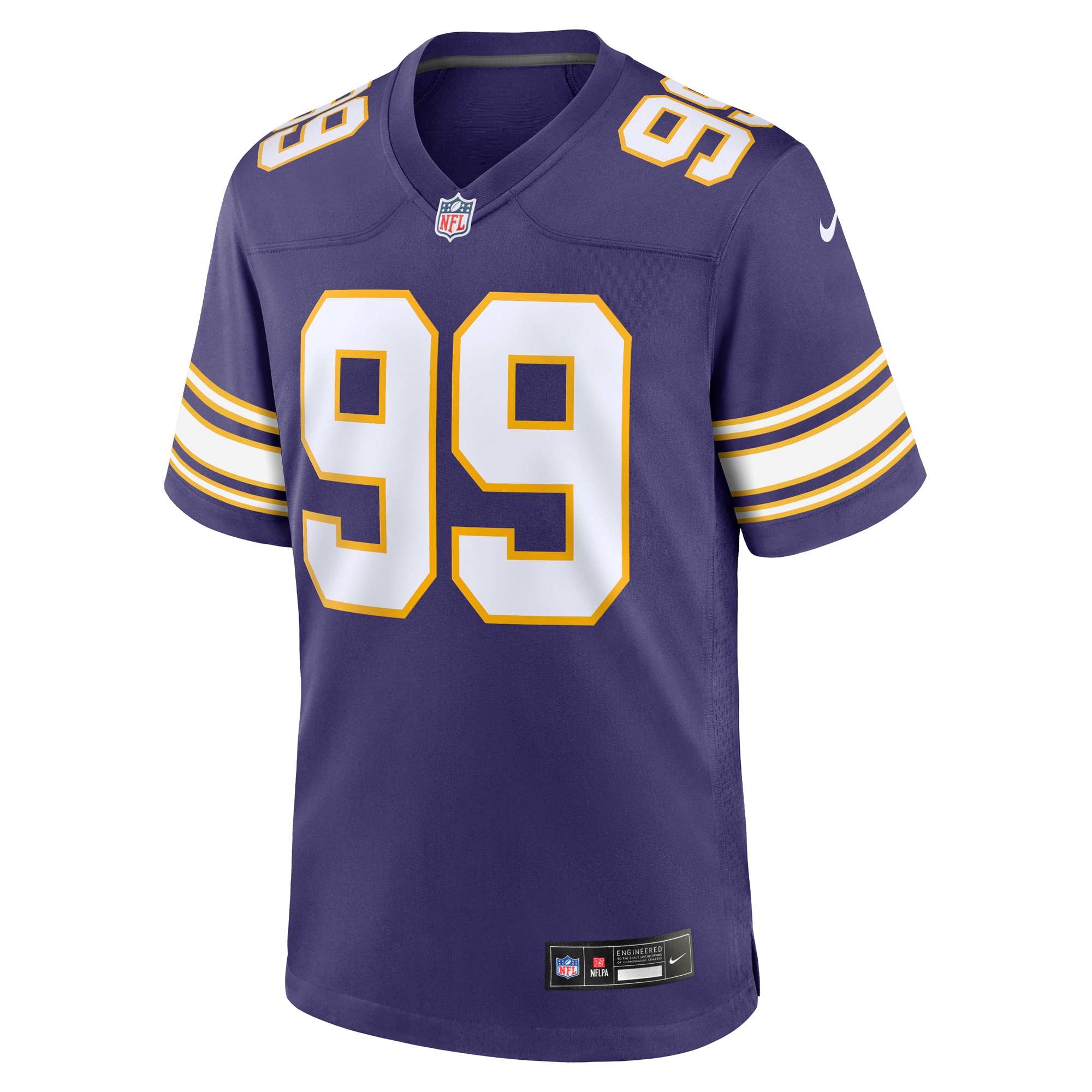 Danielle Hunter Minnesota Vikings Nike Classic Player Game Jersey - Purple - PersonalJerseys