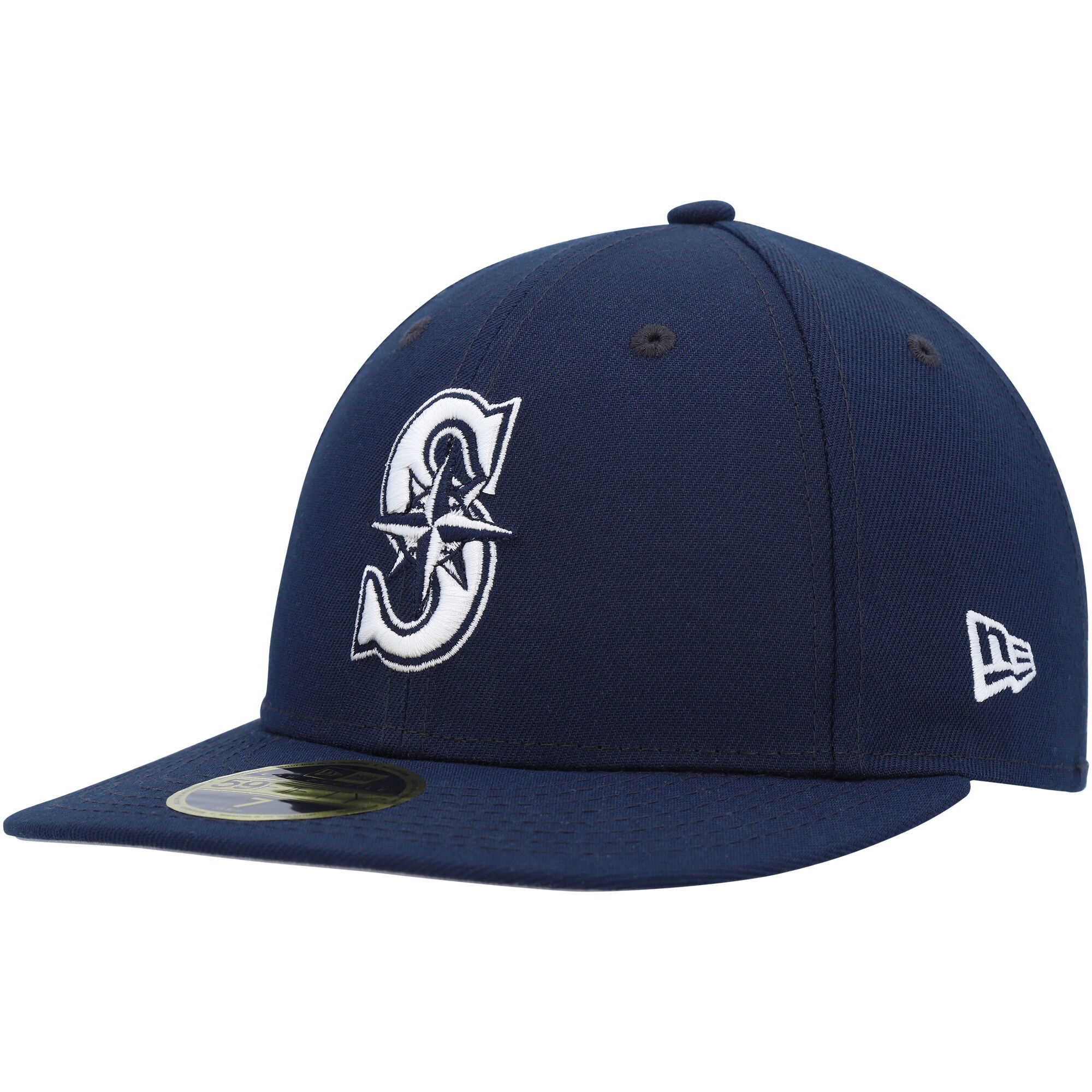 Seattle Mariners New Era Oceanside Low Profile 59FIFTY Fitted Hat - Navy - PersonalJerseys