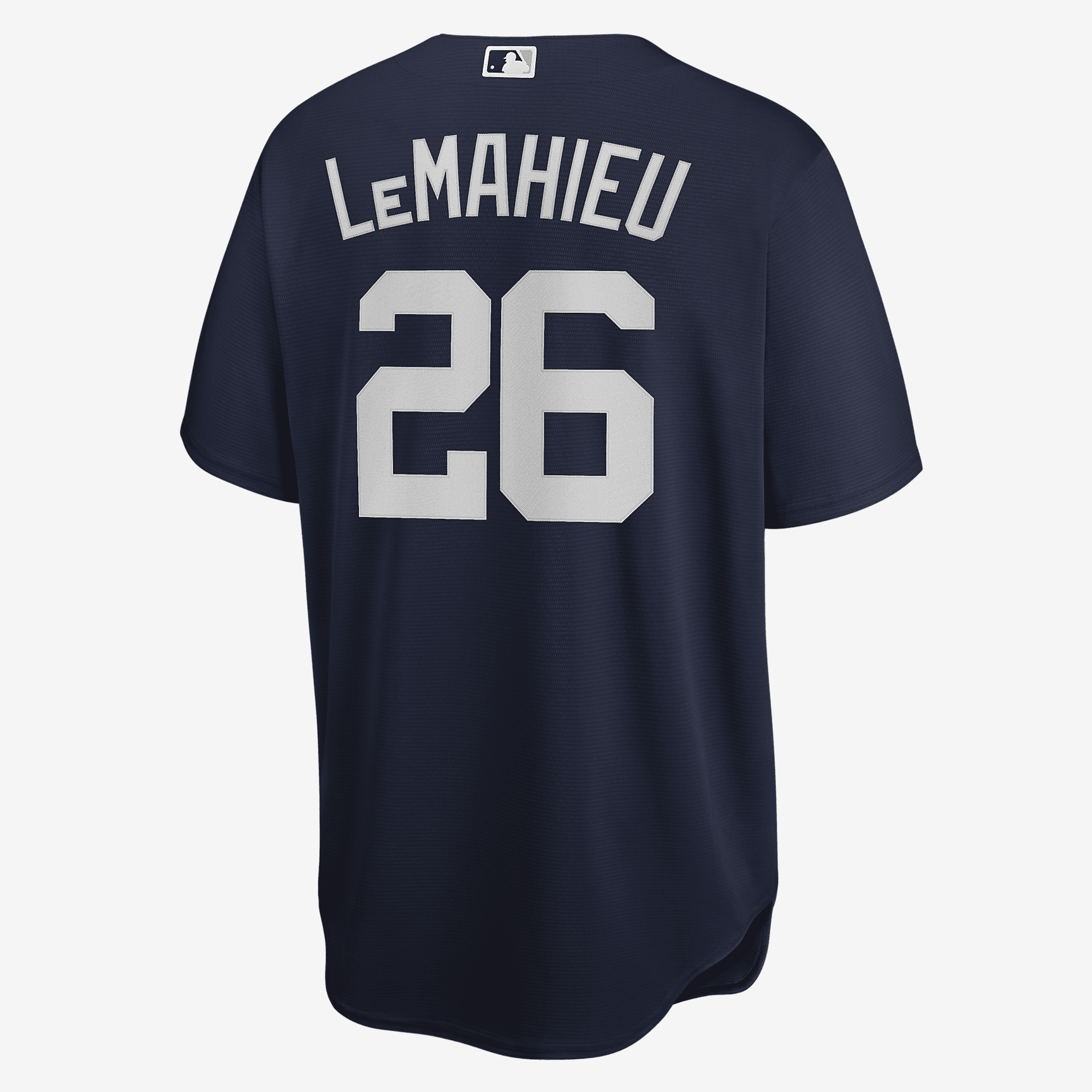 MLB New York Yankees (DJ LeMahieu) Men's Replica Baseball Jersey - Navy - PersonalJerseys