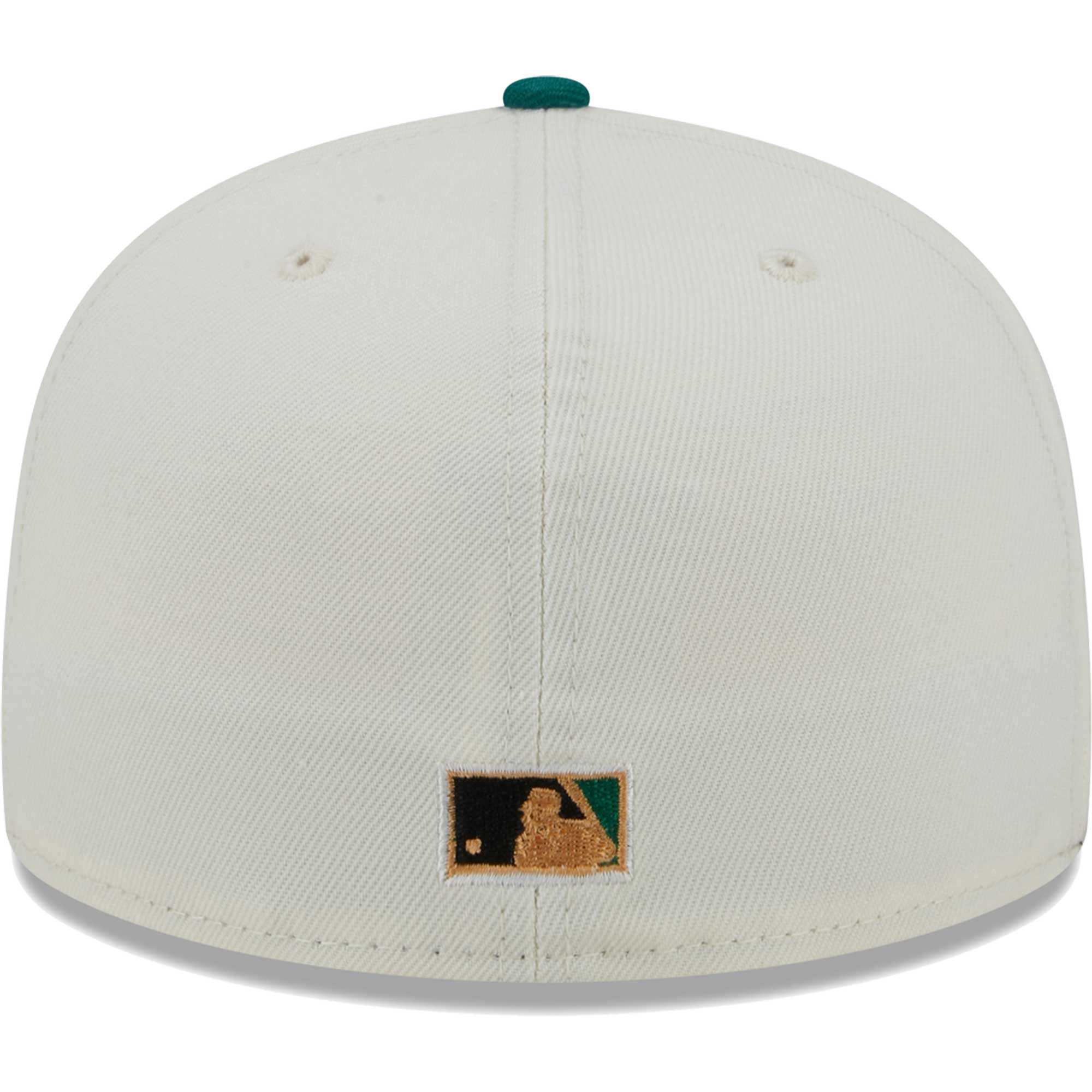 New York Yankees New Era Cooperstown Collection Camp 59FIFTY Fitted Hat - White - PersonalJerseys