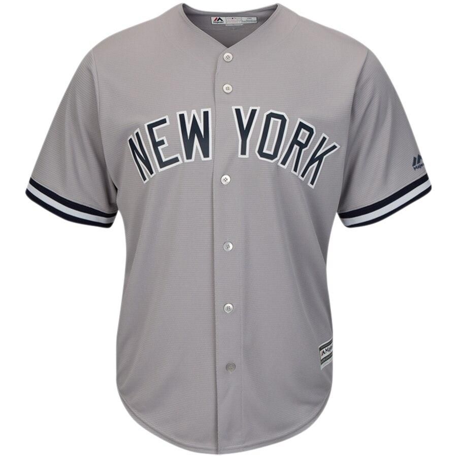 Aaron Judge New York Yankees Majestic Cool Base Player Jersey - Gray - Friend Lounge Store - Shop for All Things Jerseys Sports - PersonalJerseys