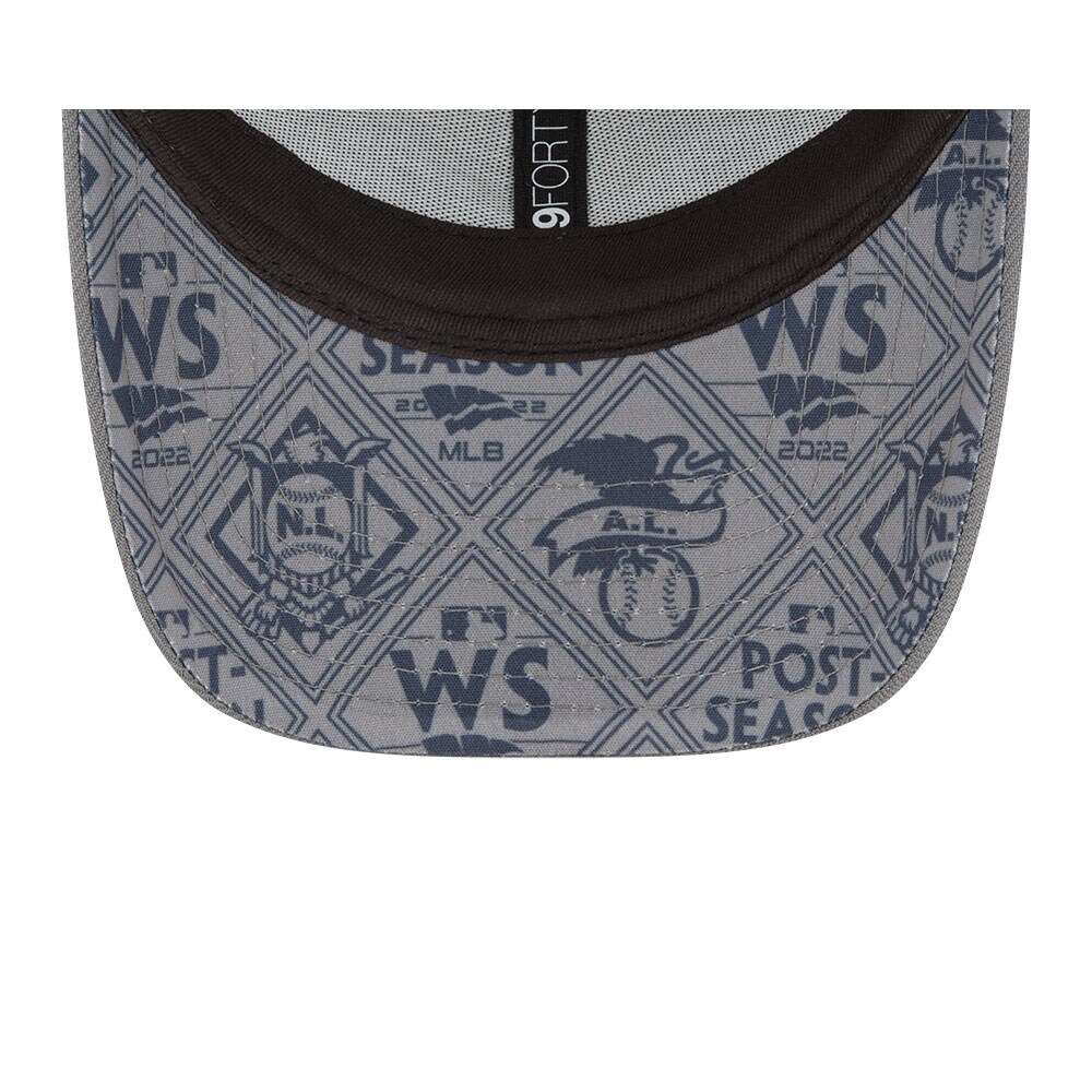 New York Yankees New Era 2022 Division Series Winner Locker Room 9FORTY Snapback Hat - Gray - PersonalJerseys