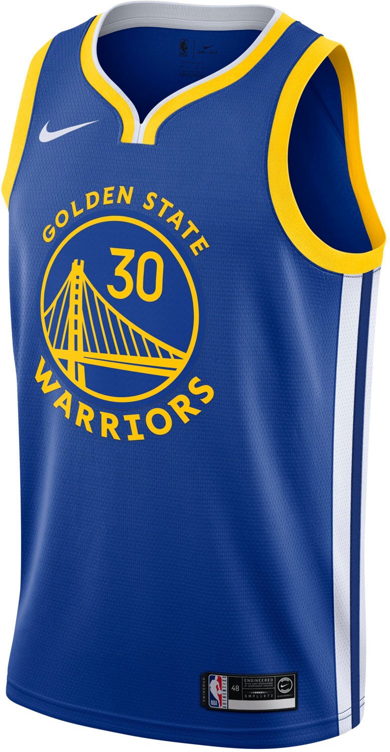 Nike Men's Golden State Warriors Stephen Curry 30 Icon Edition Swingman Jersey - PersonalJerseys