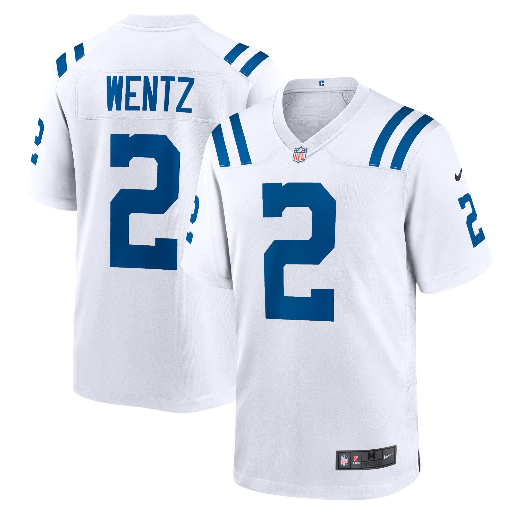 Carson Wentz Indianapolis Colts Nike Player Game Jersey - White - PersonalJerseys