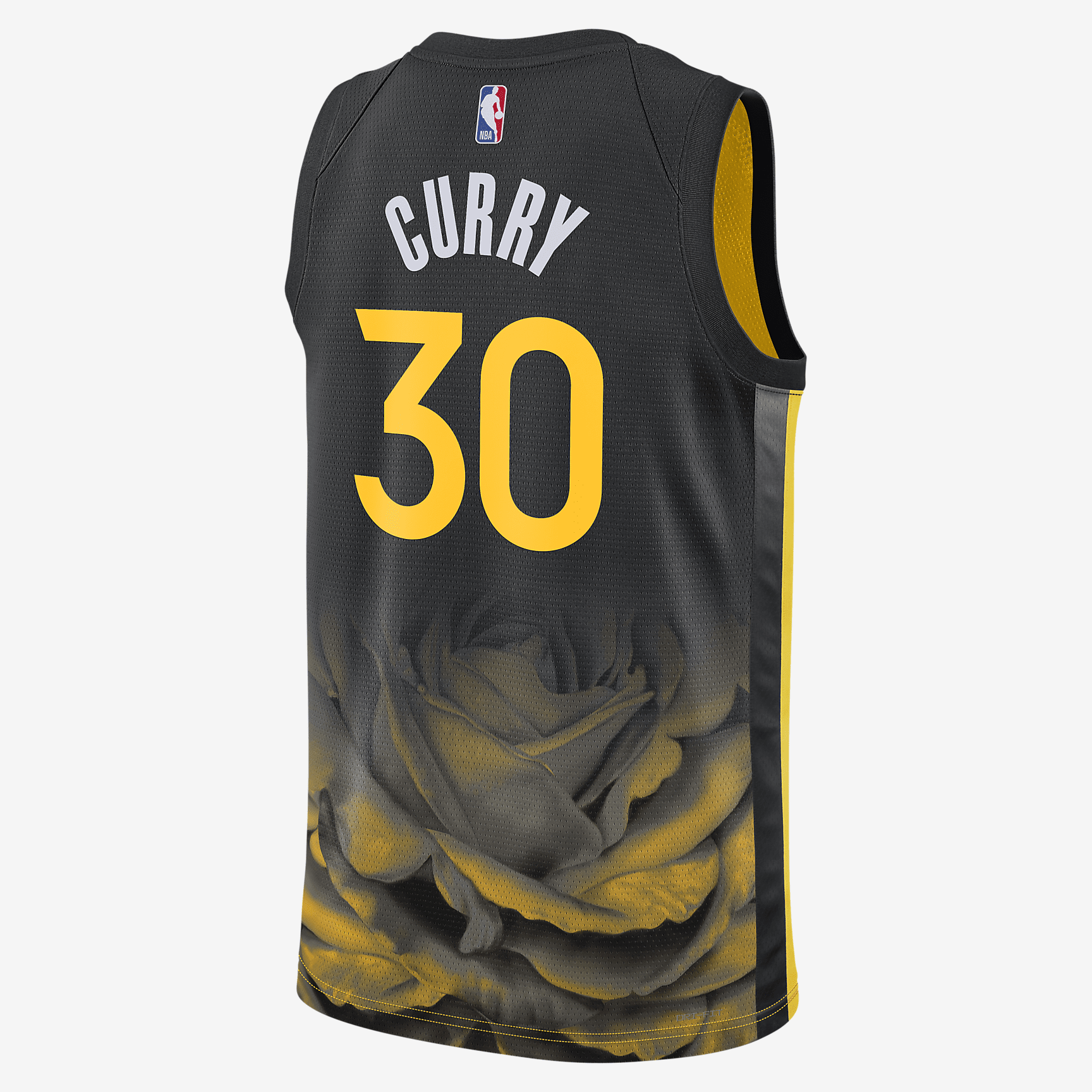 Stephen Curry Golden State Warriors City Edition Nike Dri-FIT NBA Swingman Jersey - Black - PersonalJerseys