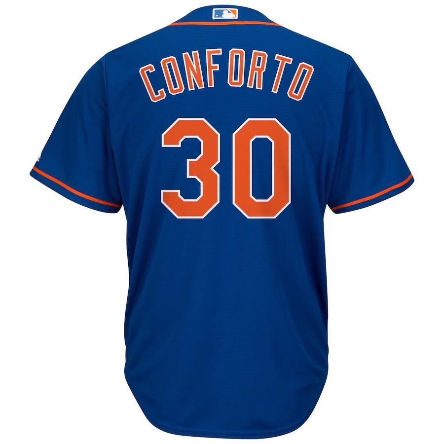 Michael Conforto New York Mets Majestic Alternate Official Cool Base Player Jersey - Royal - Friend Lounge Store - Shop for All Things Jerseys Sports - PersonalJerseys