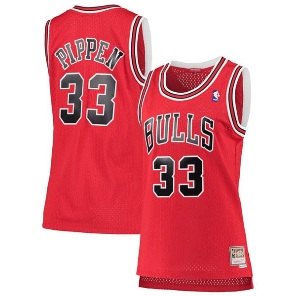 Men's Chicago Bulls Scottie Pippen 1997-98 Hardwood Classics Jersey - Red - PersonalJerseys