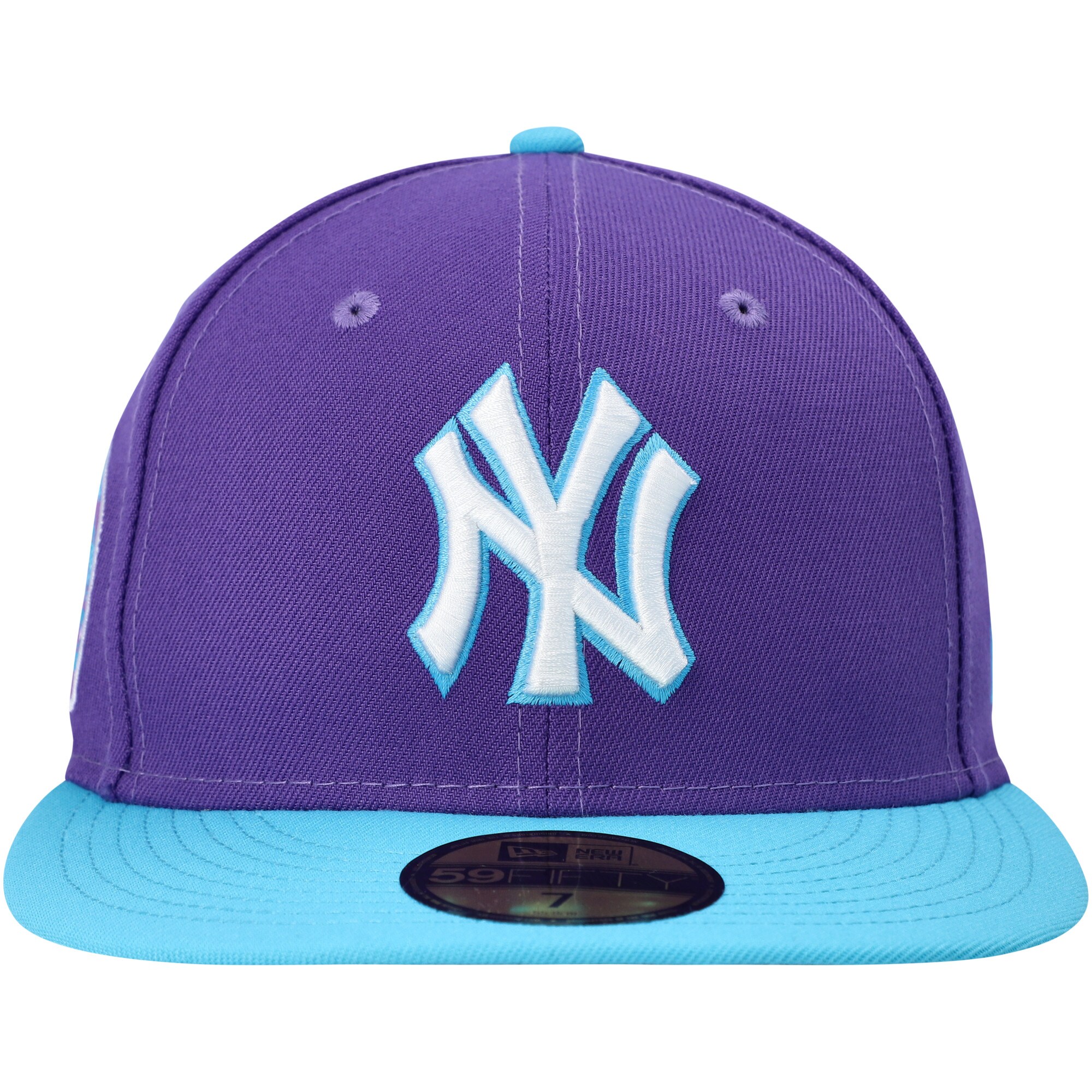 New York Yankees New Era Vice 59FIFTY Fitted Hat - Purple - PersonalJerseys