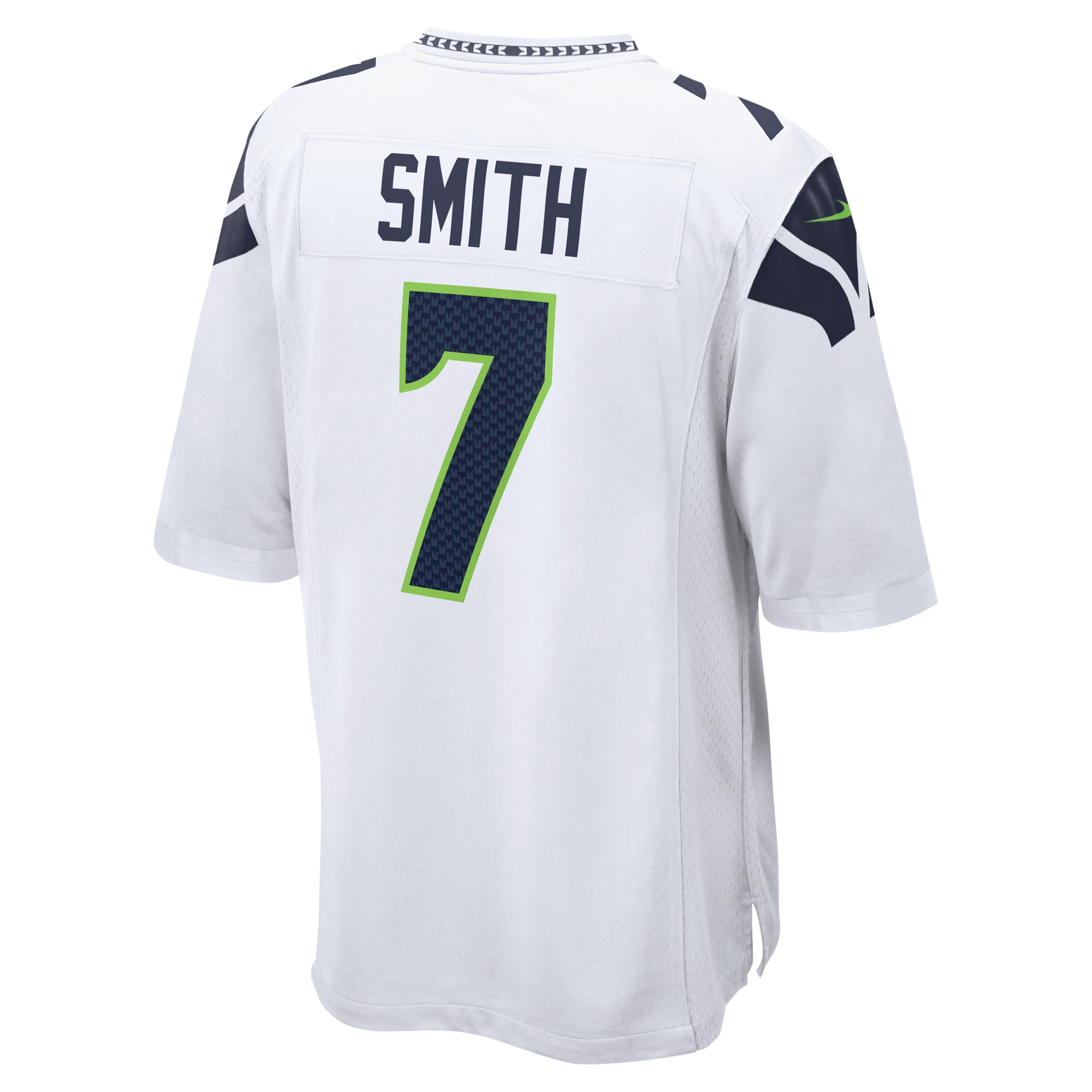 Geno Smith Seattle Seahawks Nike Game Player Jersey - White - PersonalJerseys