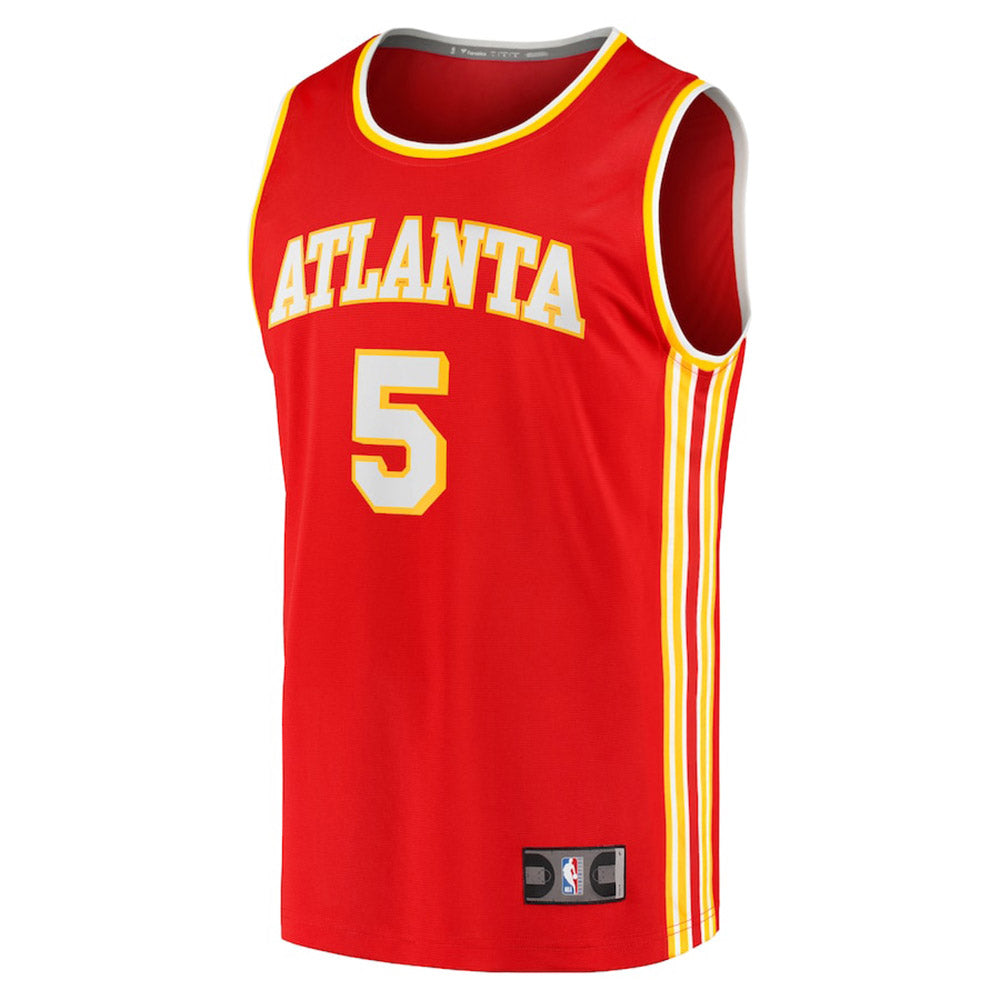 Men's Atlanta Hawks Dejounte Murray Icon Edition Jersey - Red - PersonalJerseys