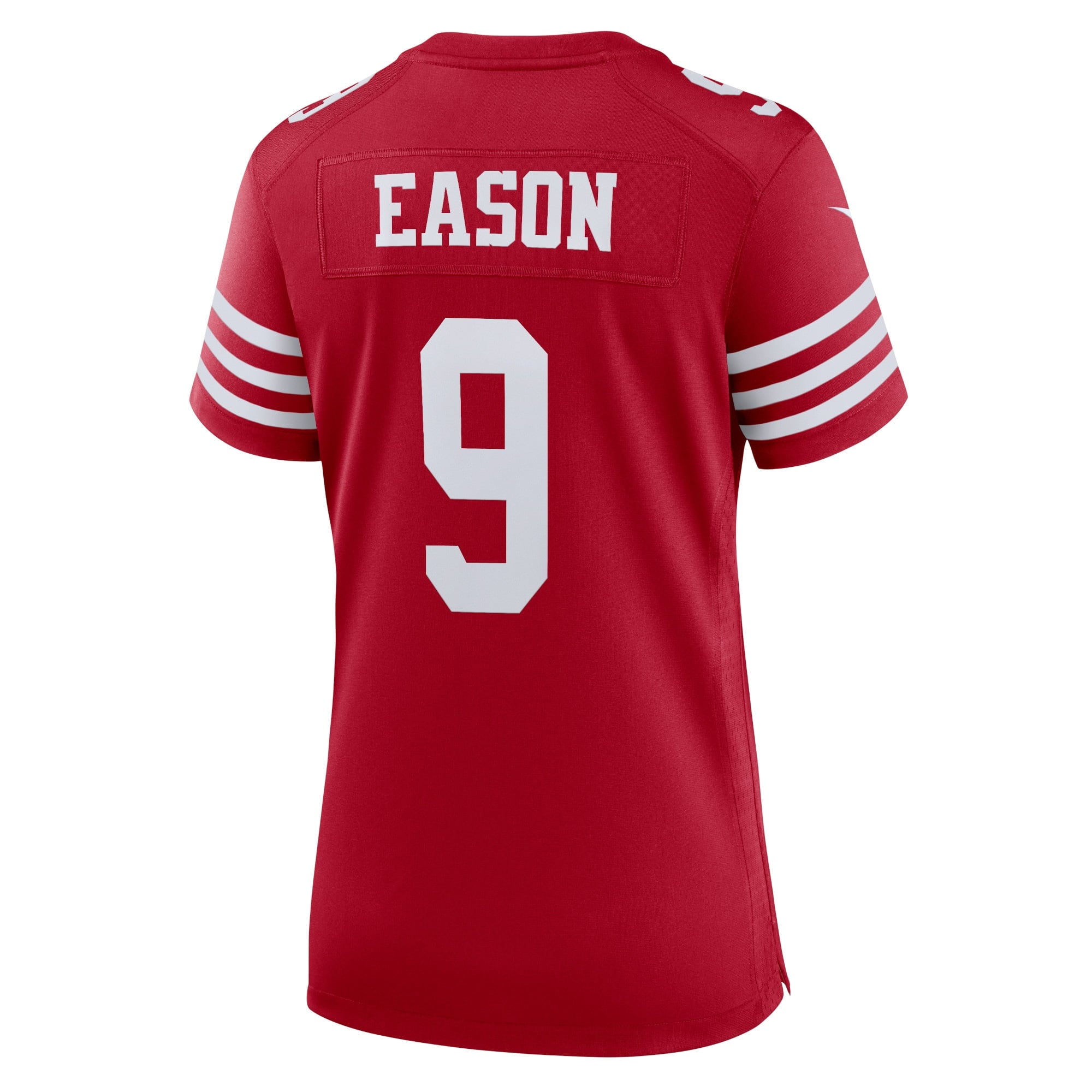Women's Nike Jacob Eason Scarlet San Francisco 49ers Home Game Player Jersey - PersonalJerseys