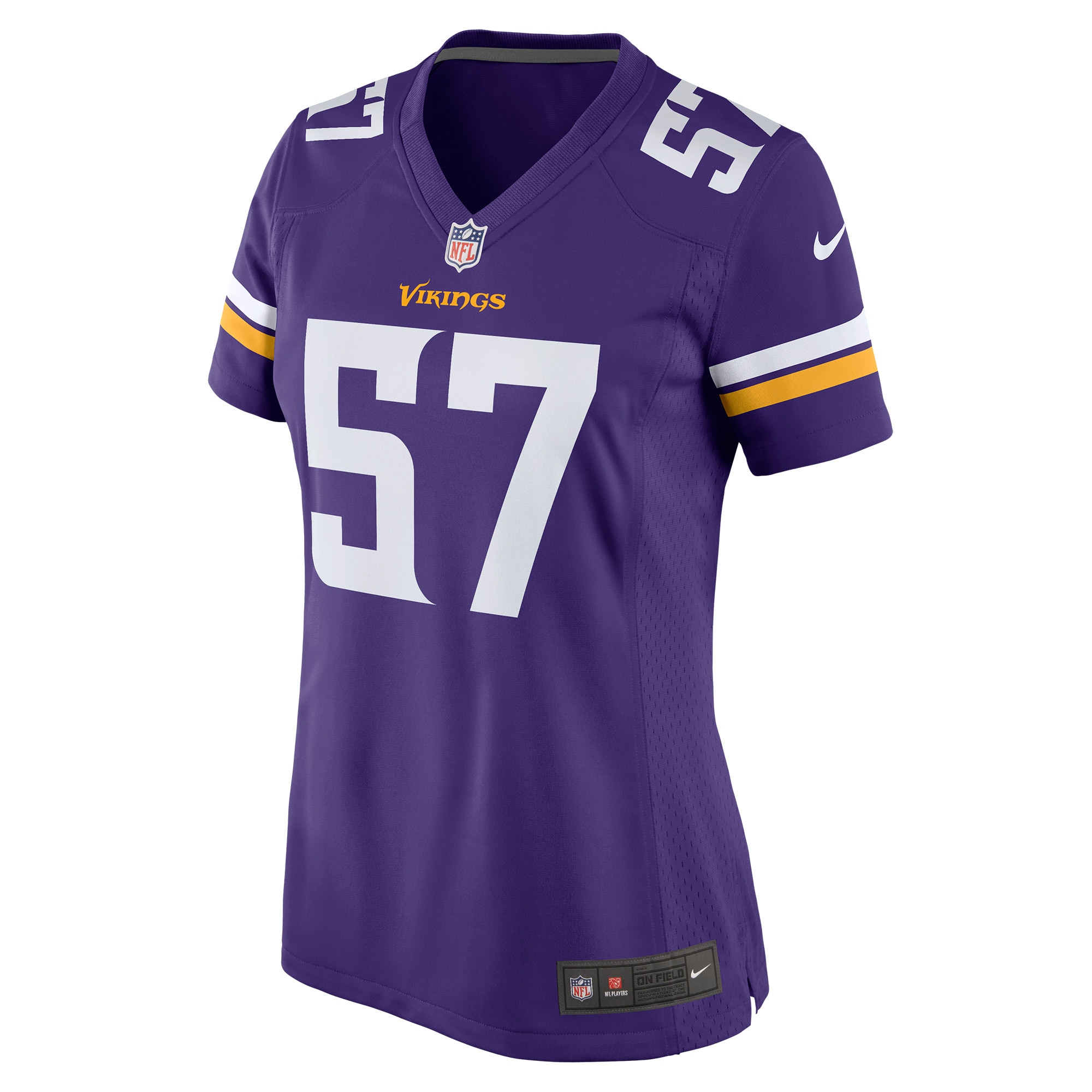 Minnesota Vikings Ryan Connelly Purple Game Jersey for Youth Women Men - Friend Lounge Store - Shop for All Things Jerseys Sports - PersonalJerseys