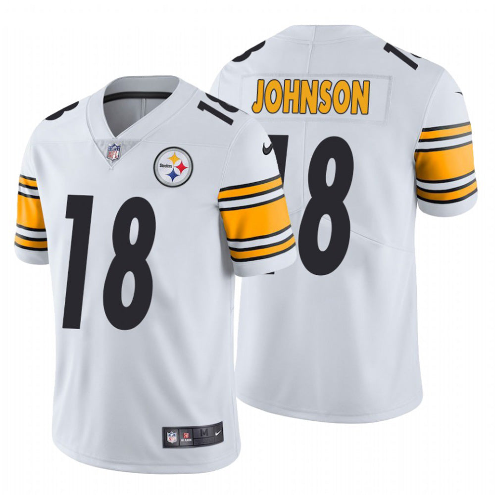 Youth Pittsburgh Steelers Diontae Johnson Vapor Jersey - White - PersonalJerseys
