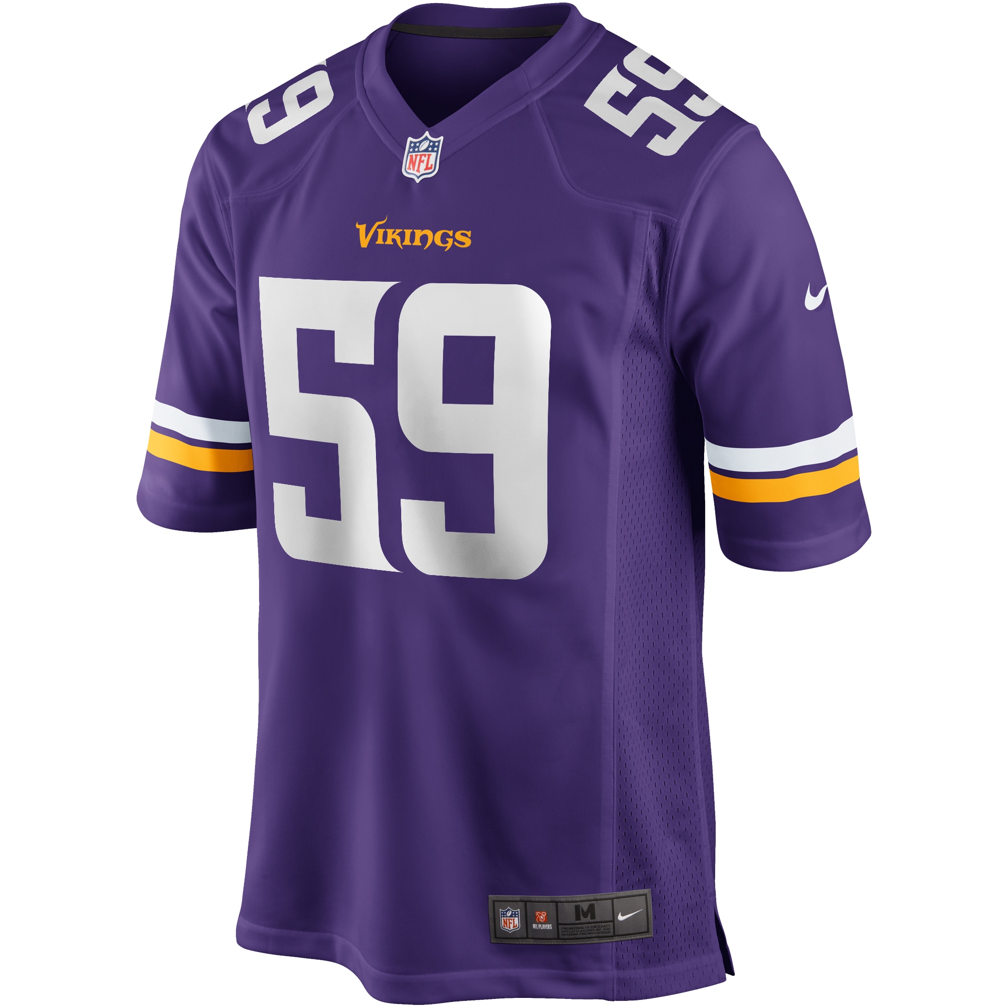 Matt Blair Minnesota Vikings Nike Game Retired Player Jersey - Purple - PersonalJerseys