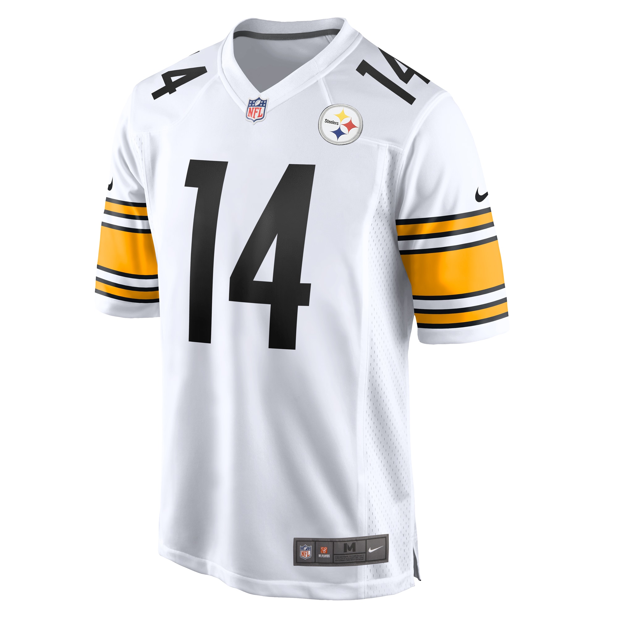 George Pickens Pittsburgh Steelers Nike Game Player Jersey - White - PersonalJerseys