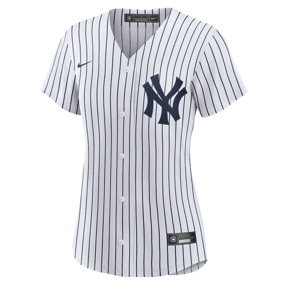 Women's New York Yankees Aaron Judge Cool Base Replica Home Jersey - White - Sports Wear Jersey - PersonalJerseys