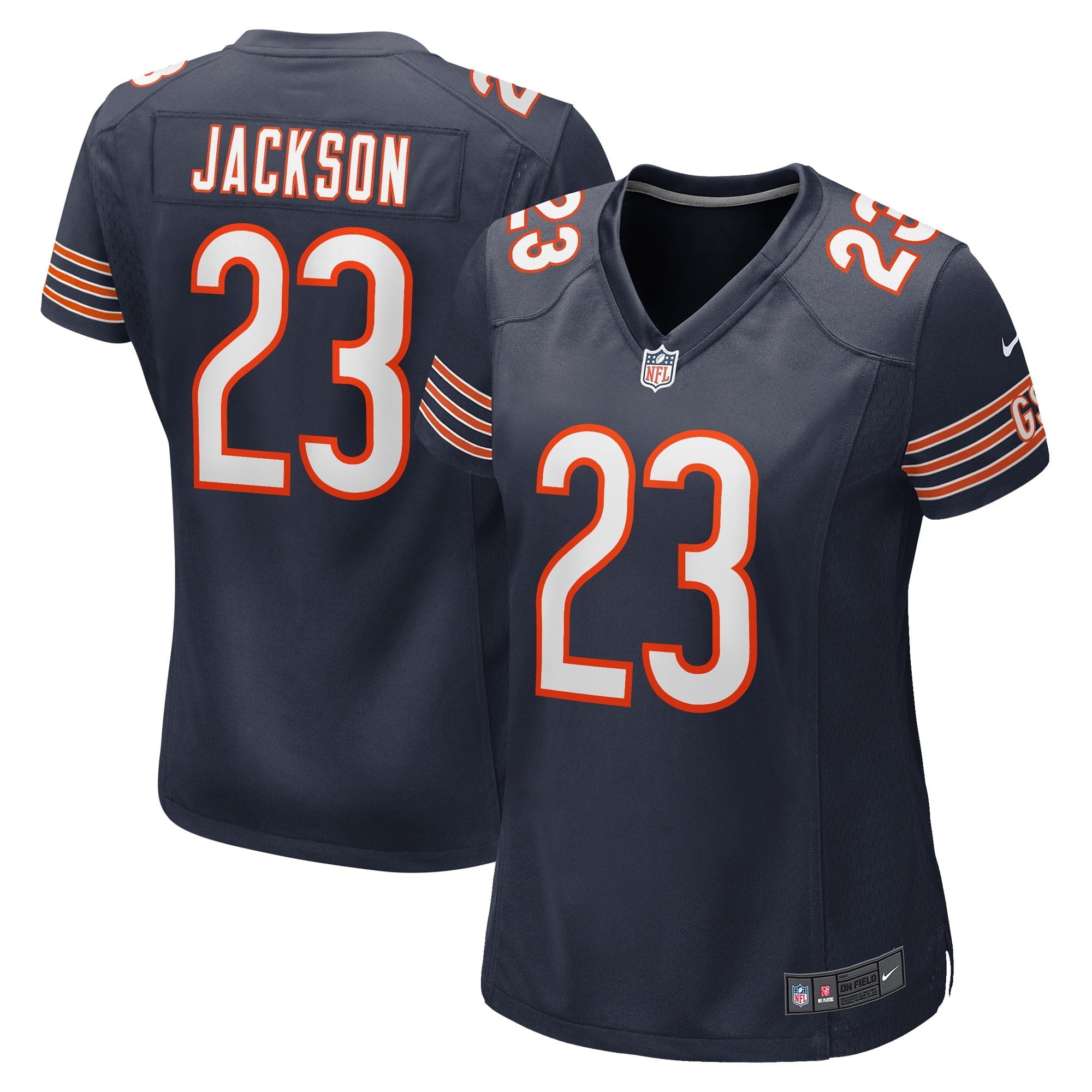 Women's Nike Lamar Jackson Navy Chicago Bears Game Player Jersey - PersonalJerseys