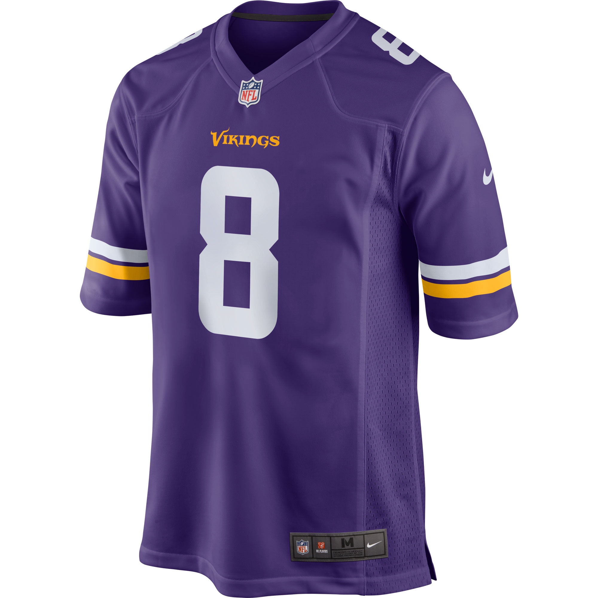 Kirk Cousins Minnesota Vikings Nike Youth Game Jersey - Purple - PersonalJerseys