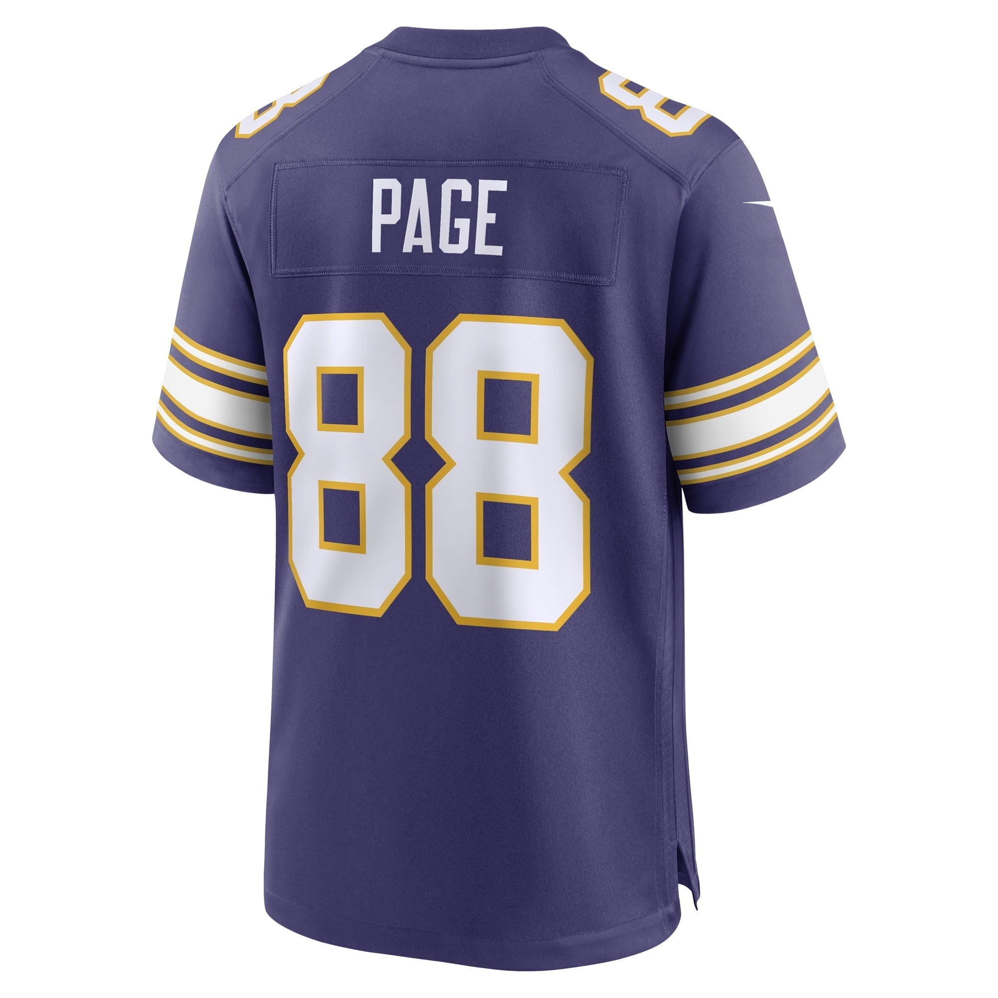 Men's Nike Alan Page Purple Minnesota Vikings Classic Retired Player Jersey - PersonalJerseys