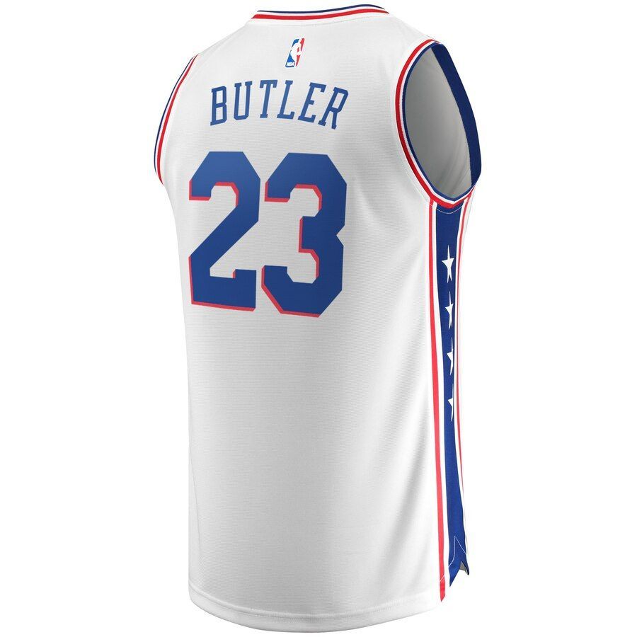 Jimmy Butler Philadelphia 76ers Branded Fast Break Jersey - White - Association Edition - Friend Lounge Store - Shop for All Things Jerseys Sports - PersonalJerseys
