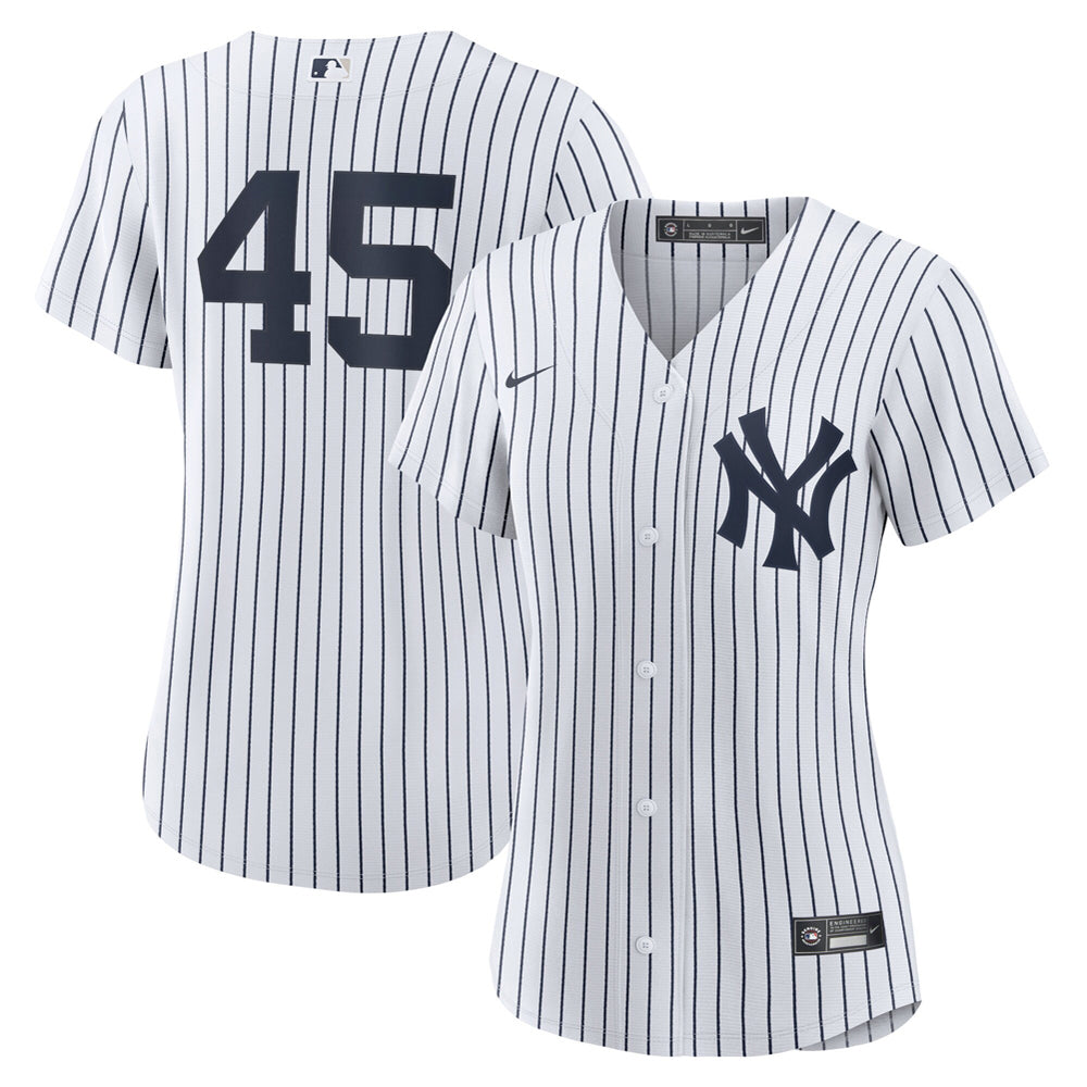 Women's New York Yankees Gerrit Cole Home Player White Jersey - PersonalJerseys