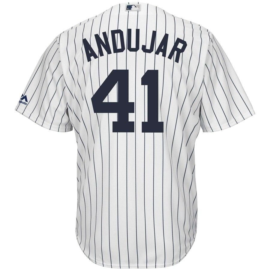 Miguel Andujar New York Yankees Majestic Home Official Cool Base Player Jersey - White - Friend Lounge Store - Shop for All Things Jerseys Sports - PersonalJerseys