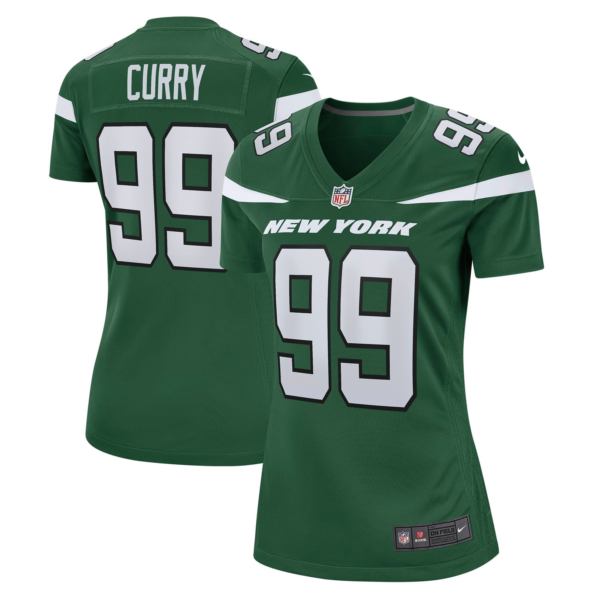 Women's Nike Vinny Curry Gotham Green New York Jets Game Jersey - PersonalJerseys