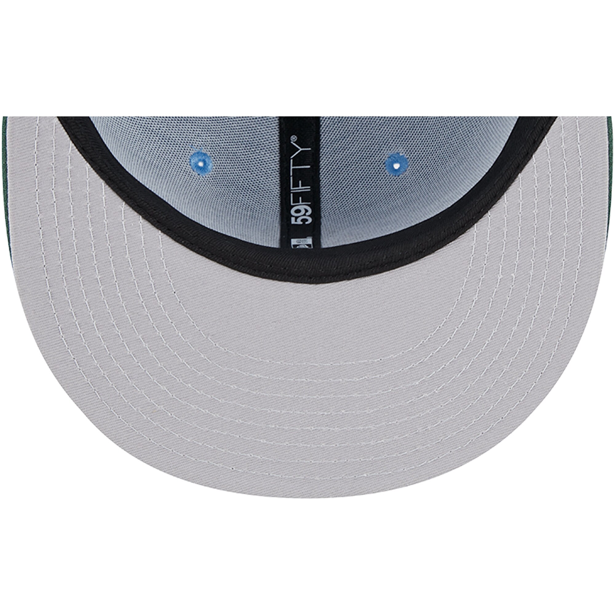 New York Yankees New Era 2000 Subway Series 59FIFTY Fitted Hat - Sky Blue/Cilantro - PersonalJerseys