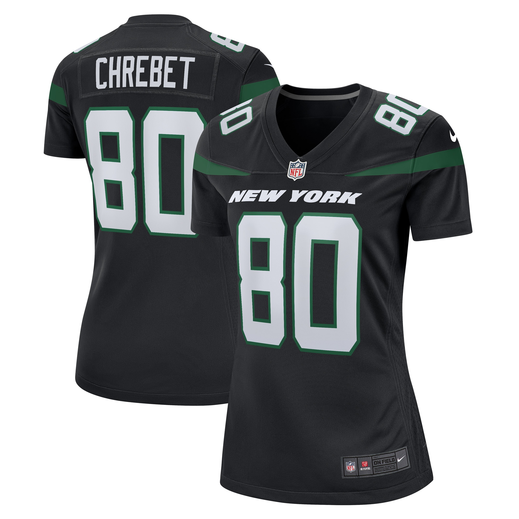 New York Jets Wayne Chrebet Black Retired Player Jersey for Youth Women Men - Friend Lounge Store - Shop for All Things Jerseys Sports - PersonalJerseys