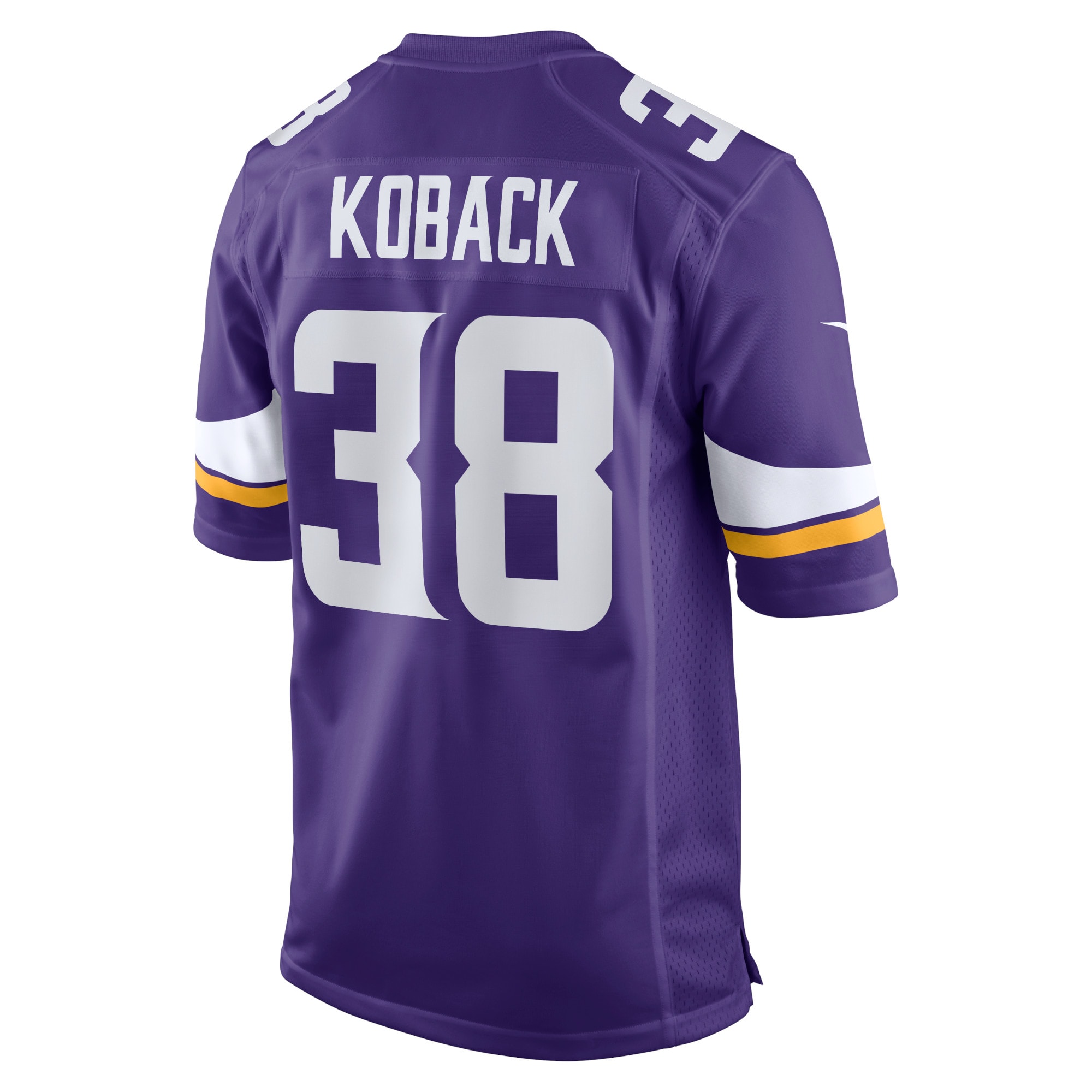 Minnesota Vikings Bryant Koback Purple Home Game Player Jersey for Youth Women Men - Friend Lounge Store - Shop for All Things Jerseys Sports - PersonalJerseys