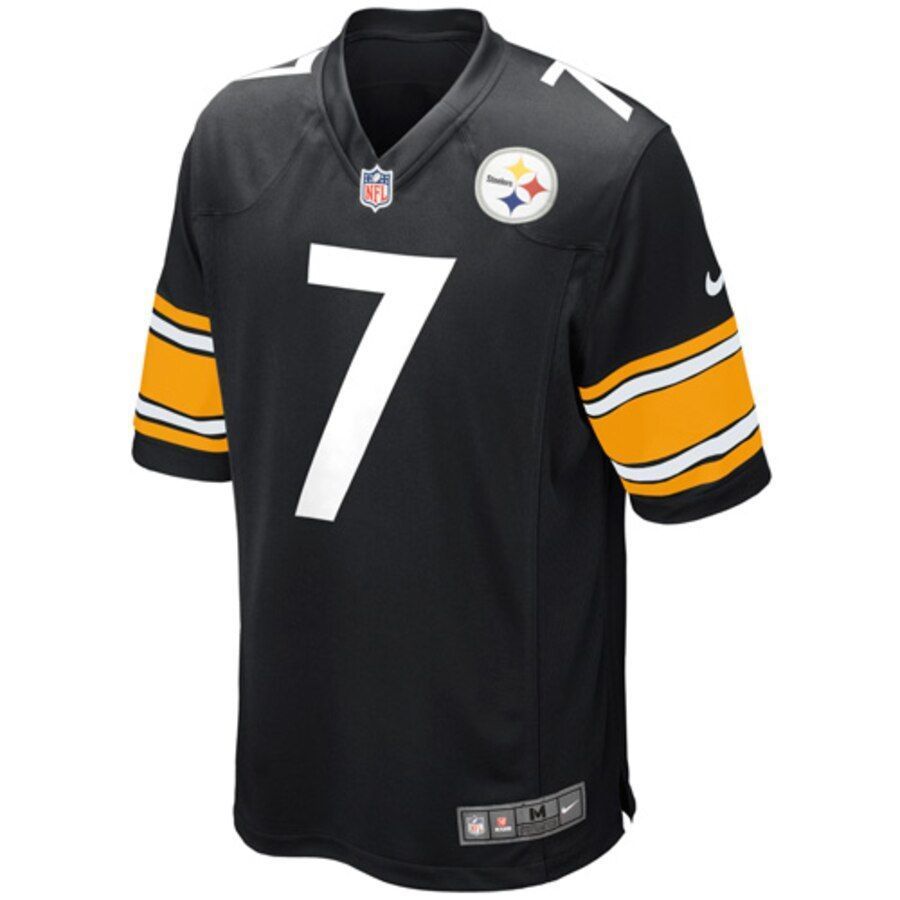 Ben Roethlisberger Pittsburgh Steelers Game Jersey - Black - Friend Lounge Store - Shop for All Things Jerseys Sports - PersonalJerseys