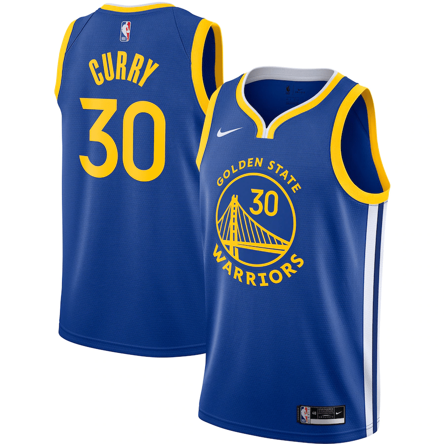 Stephen Curry Golden State Warriors 202021 Swingman Jersey - Royal - Icon Edition - Friend Lounge Store - Shop for All Things Jerseys Sports - PersonalJerseys