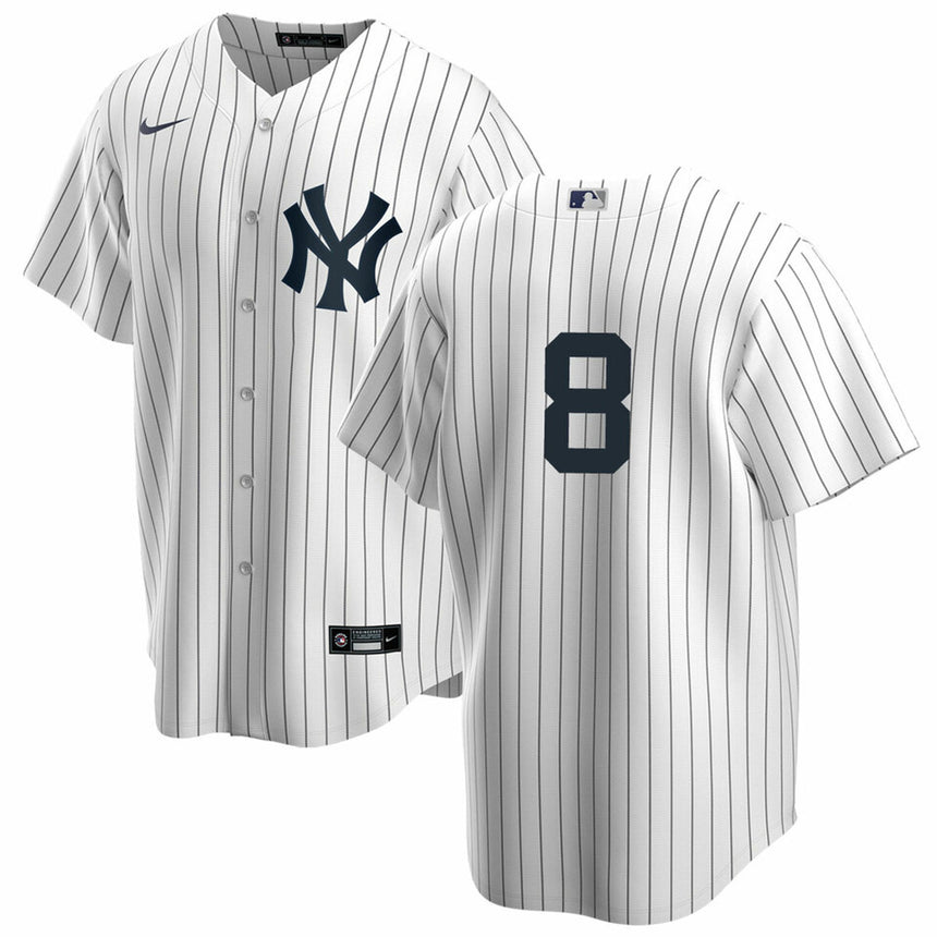 Men's Yogi Berra White New York Yankees Home Official Replica Player Jersey - PersonalJerseys