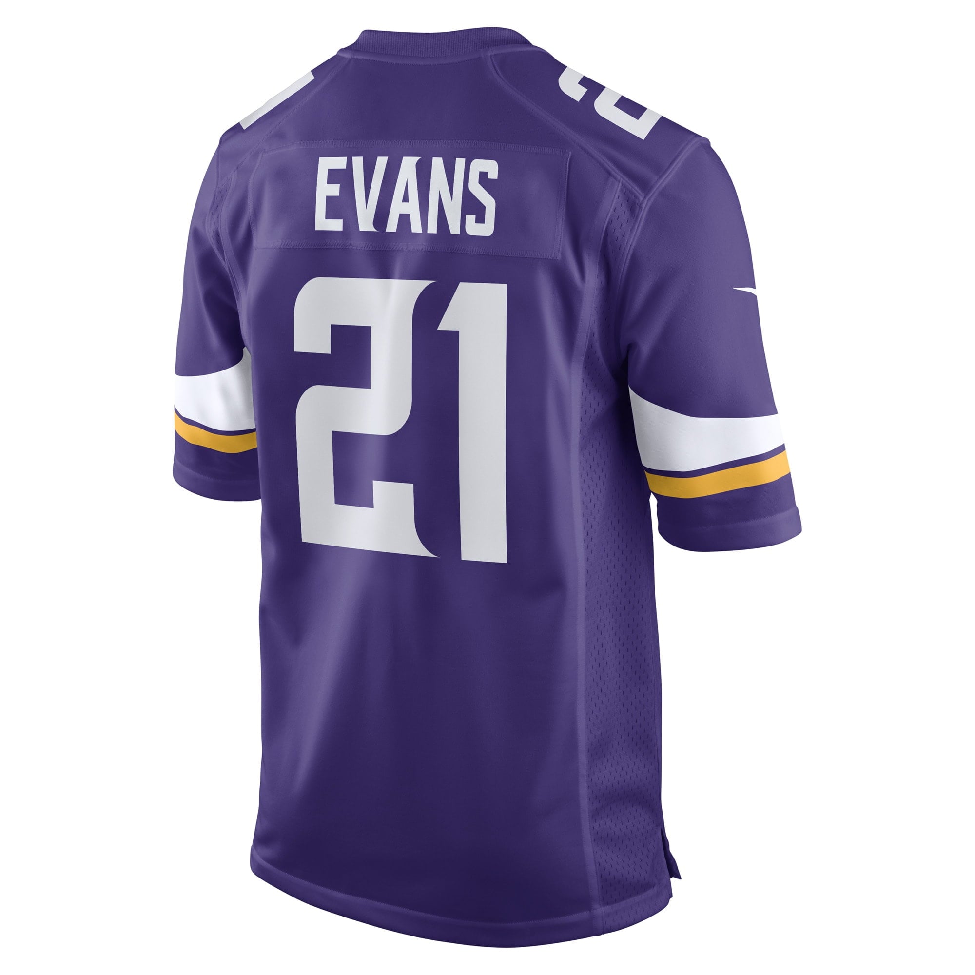 Men's Nike Akayleb Evans Purple Minnesota Vikings Game Player Jersey - PersonalJerseys