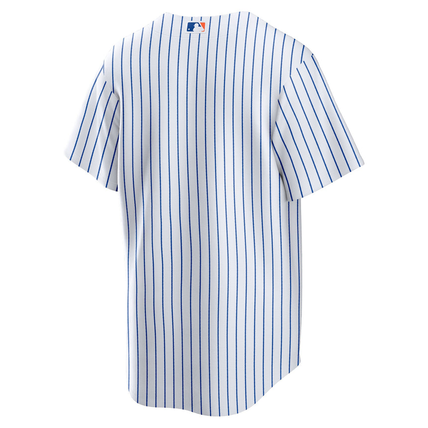 Men's New York Mets White Home Blank Replica Jersey - PersonalJerseys