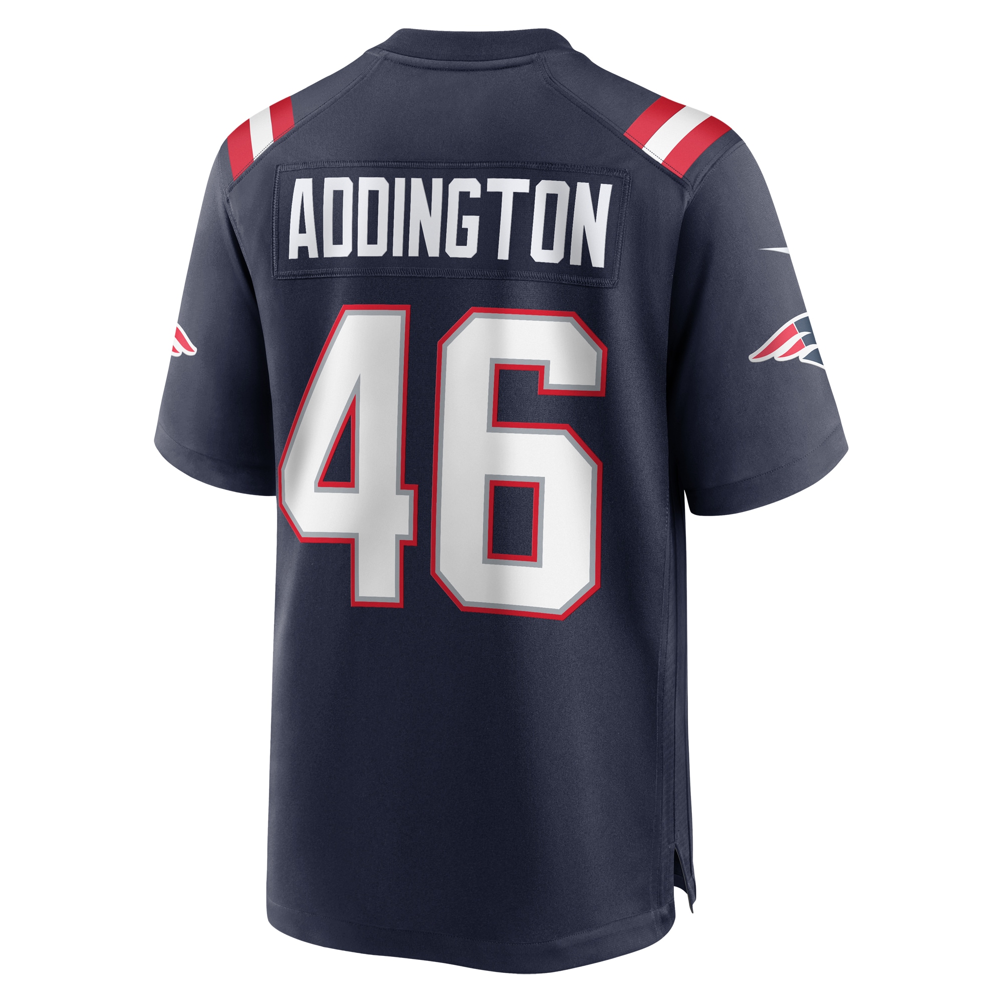 New England Patriots Tucker Addington Navy Home Game Player Jersey for Youth Women Men - Friend Lounge Store - Shop for All Things Jerseys Sports - PersonalJerseys