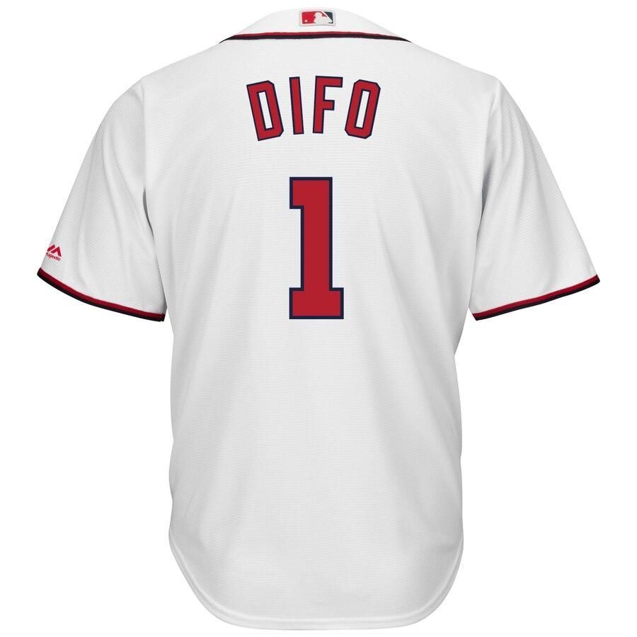 Wilmer Difo Washington Nationals Majestic Home Cool Base Player Jersey - White - Friend Lounge Store - Shop for All Things Jerseys Sports - PersonalJerseys