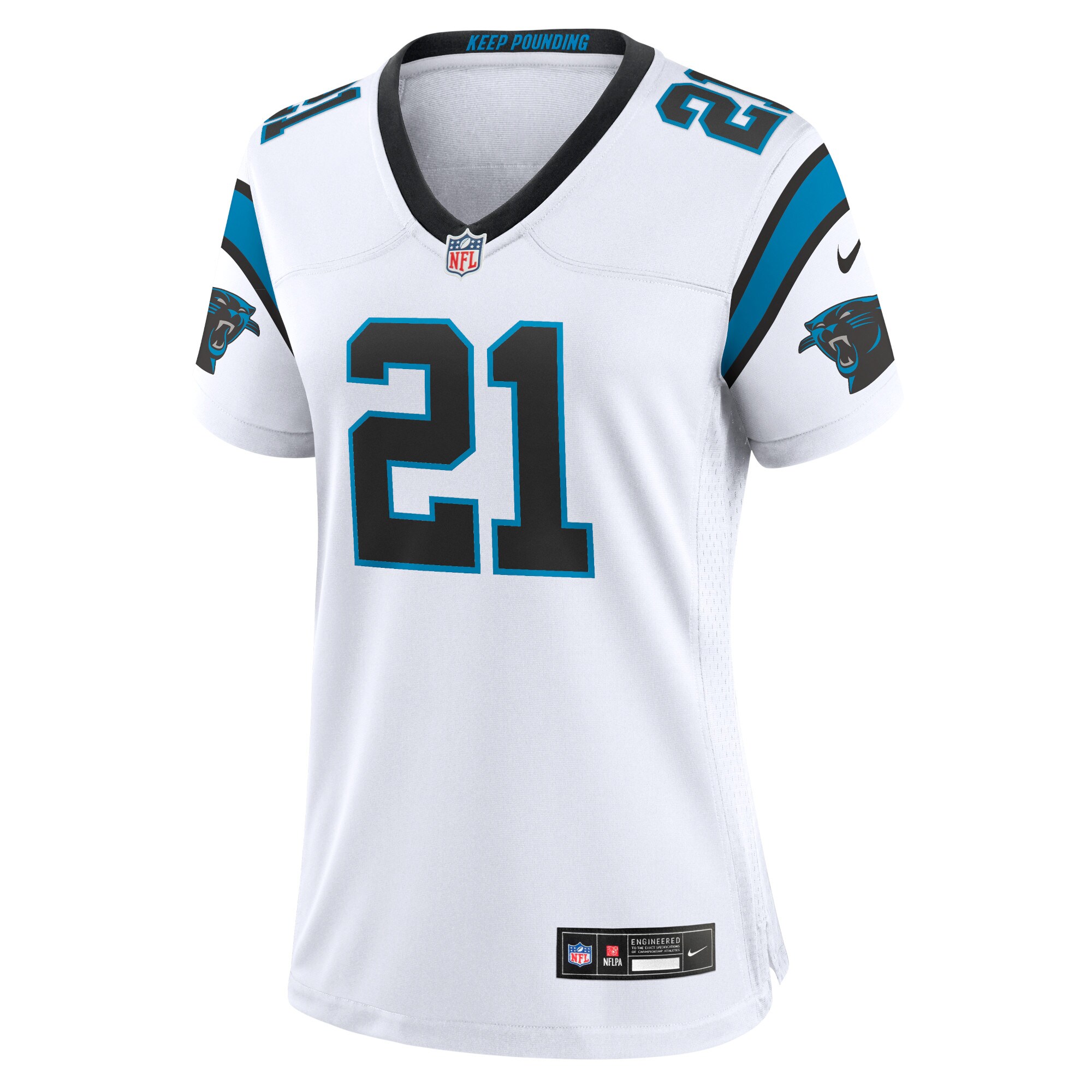 Carolina Panthers Jeremy Chinn White Game Jersey for Youth Women Men - Friend Lounge Store - Shop for All Things Jerseys Sports - PersonalJerseys