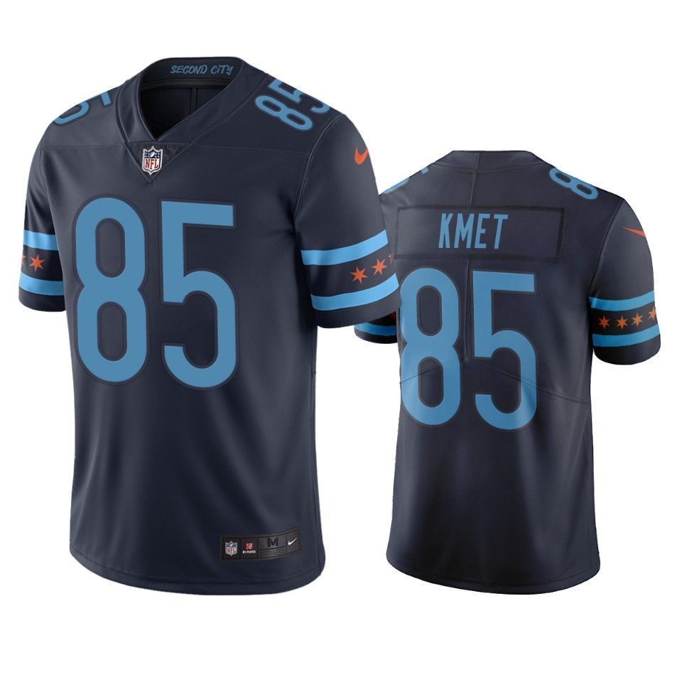 Chicago Bears Cole Kmet Navy City Edition Vapor Limited Jersey - Friend Lounge Store - Shop for All Things Jerseys Sports - PersonalJerseys