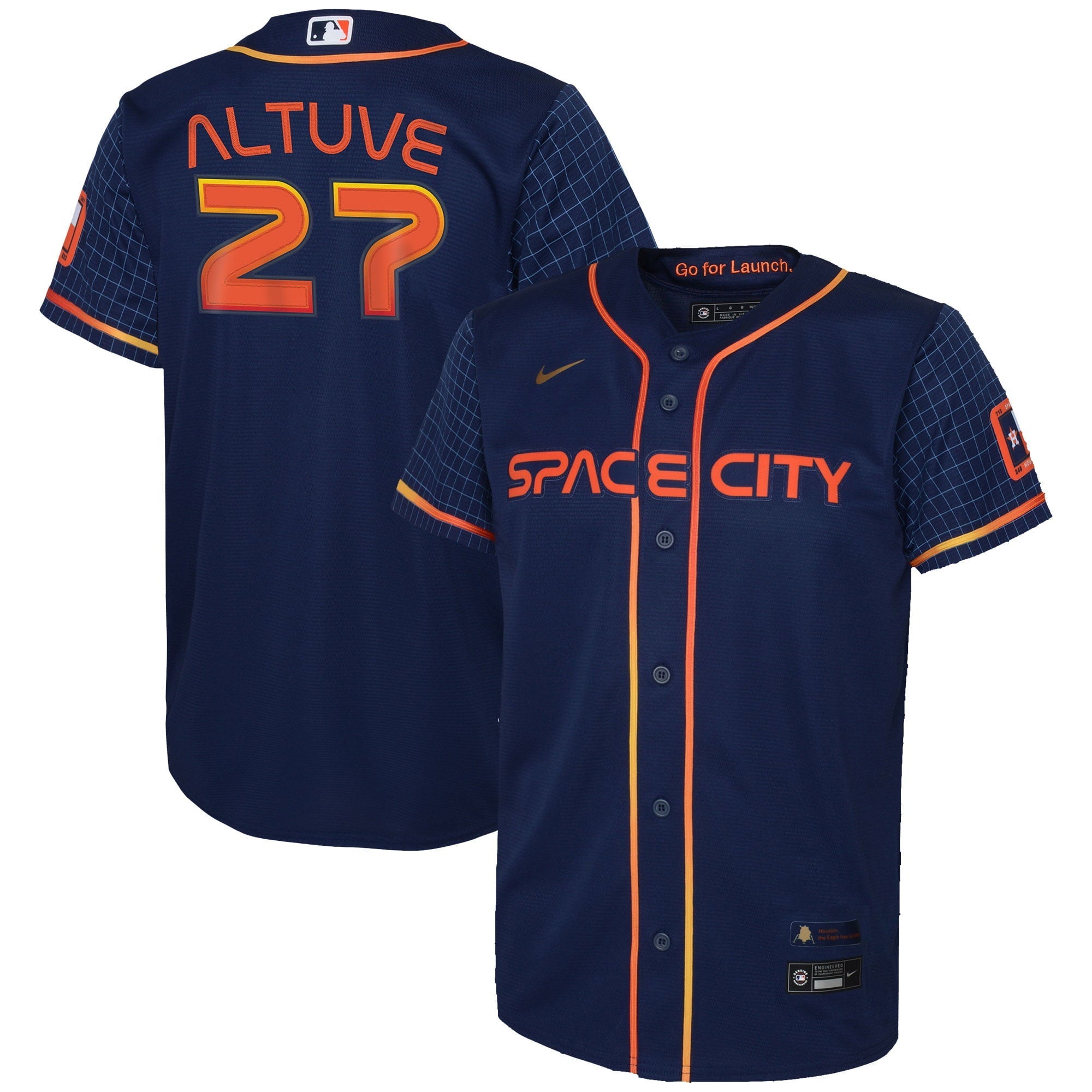 Toddler Nike Jose Altuve Navy Houston Astros 2022 City Connect Player Jersey - PersonalJerseys
