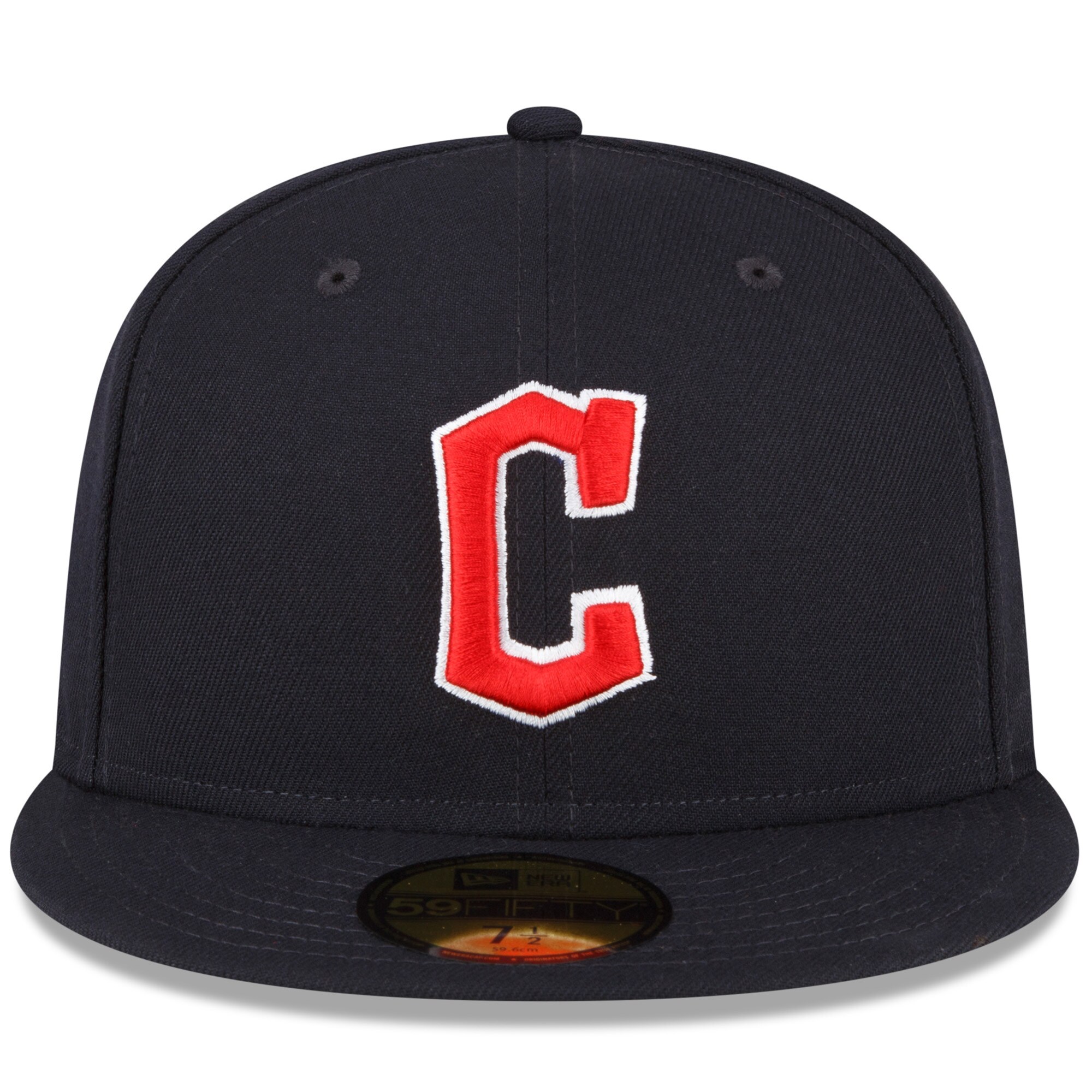 Cleveland Guardians New Era Authentic Collection Replica 59FIFTY Fitted Hat - Navy - PersonalJerseys