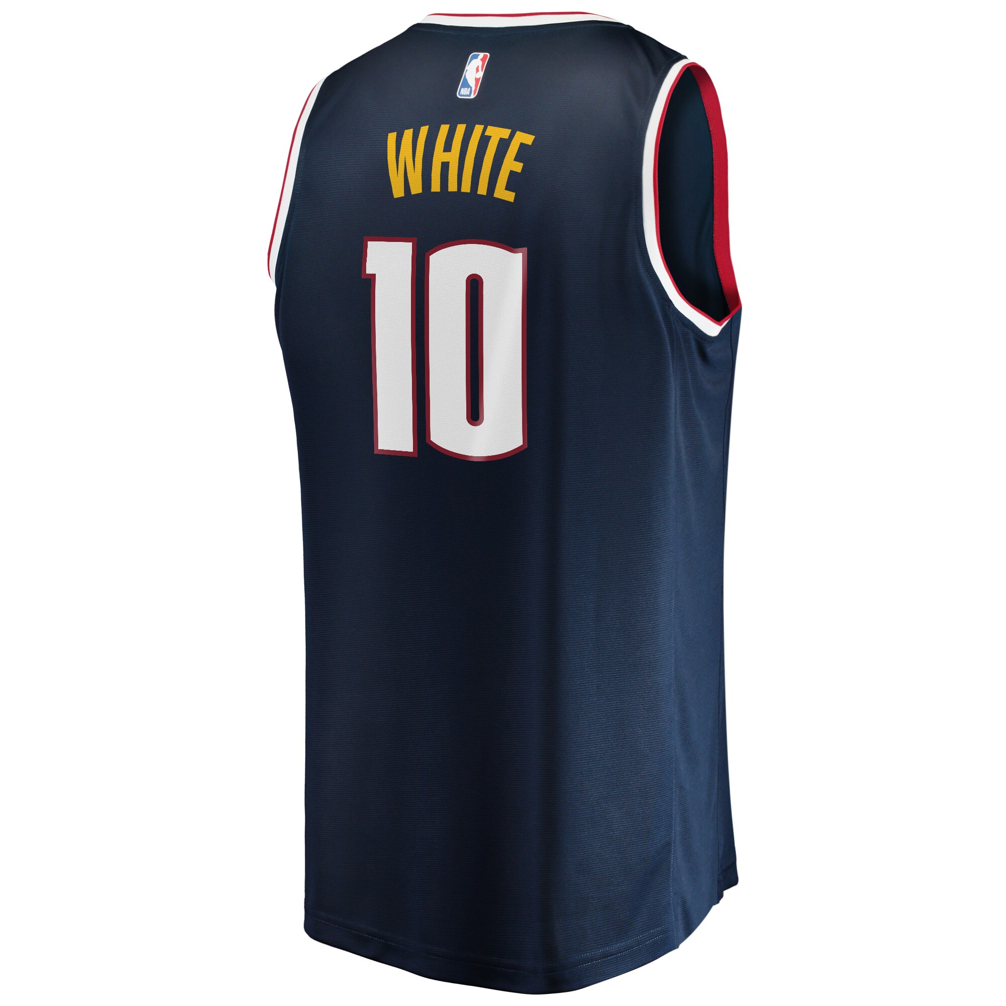 Jack White Denver Nuggets Fanatics Branded Fast Break Player Jersey - Icon Edition - Navy - PersonalJerseys